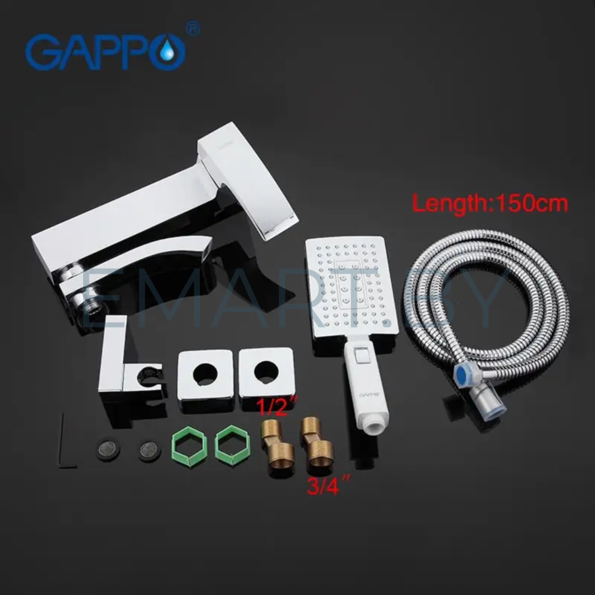 Смеситель Gappo Jacob G3207-8 фото-8