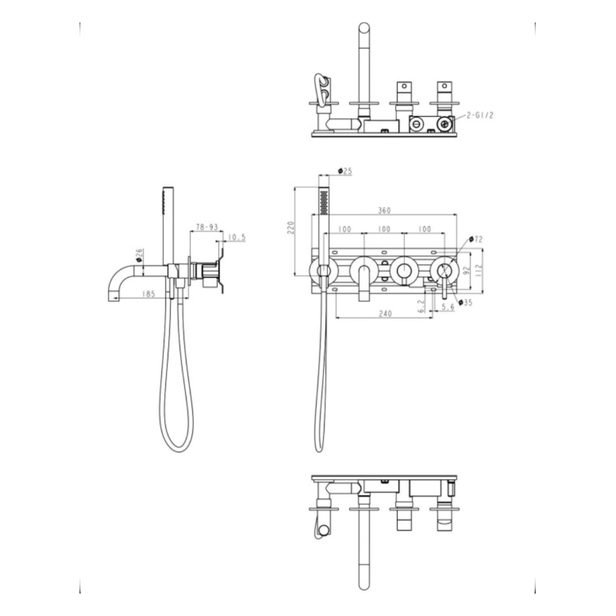 Смеситель Grocenberg GB5070NK фото-4