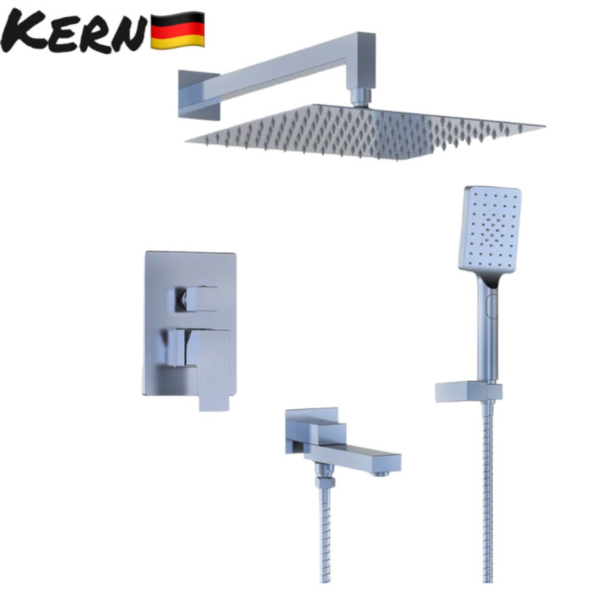 Душевая система Kern K5075 CHROME - фото1 Душевая система Kern K5075 CHROME - фото1
