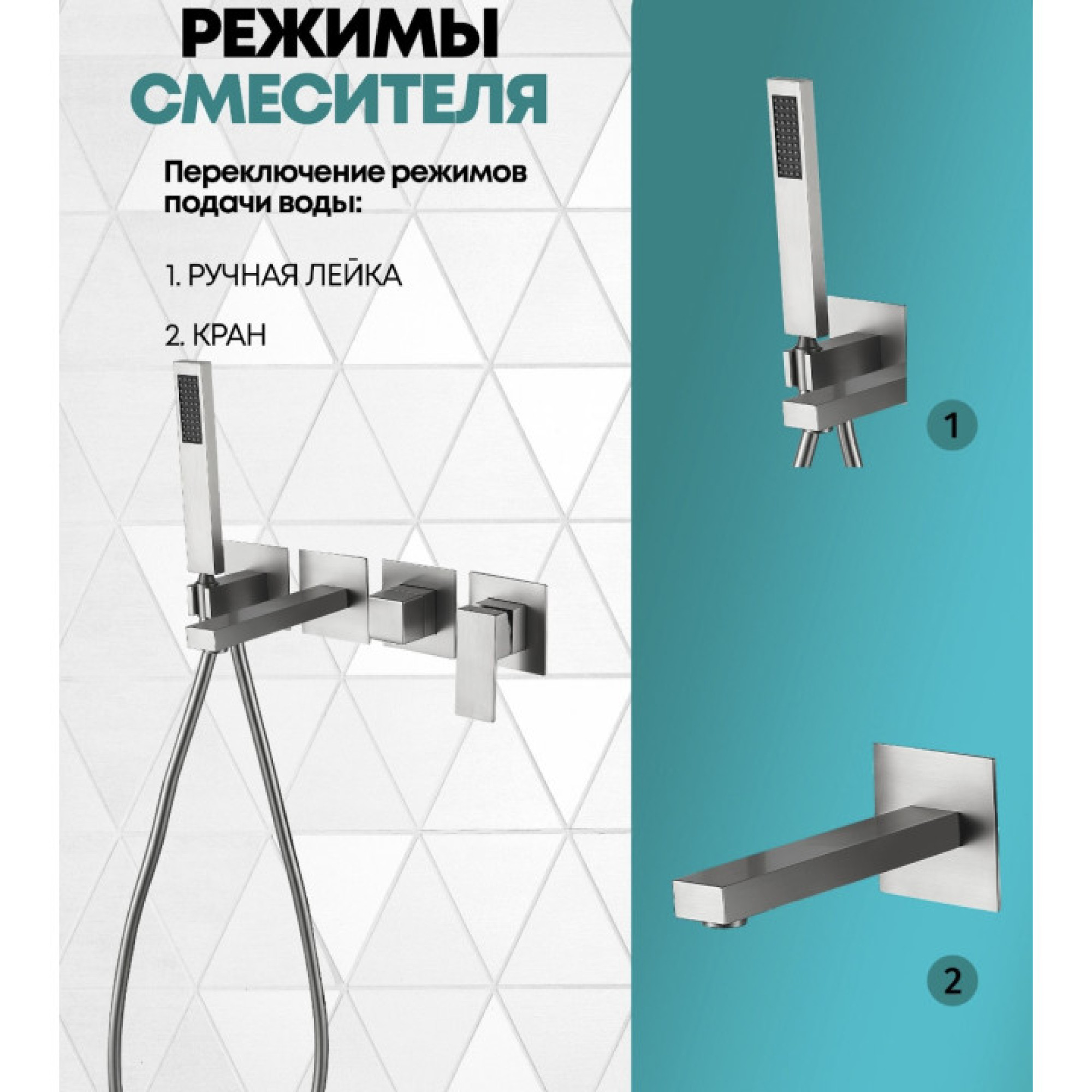 Смеситель Grocenberg GB5060NK фото-3