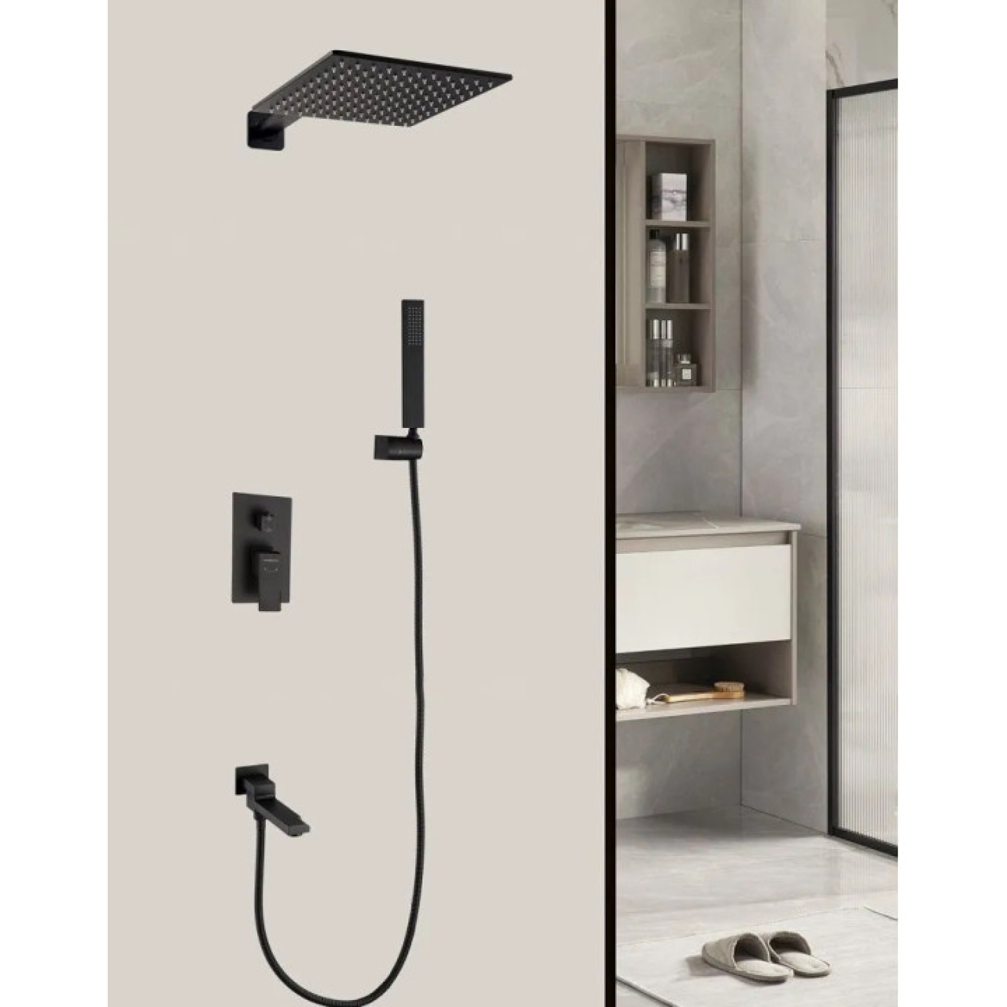 Душевая система Hansen 34095-C - фото2 Душевая система Hansen 34095-C - фото2