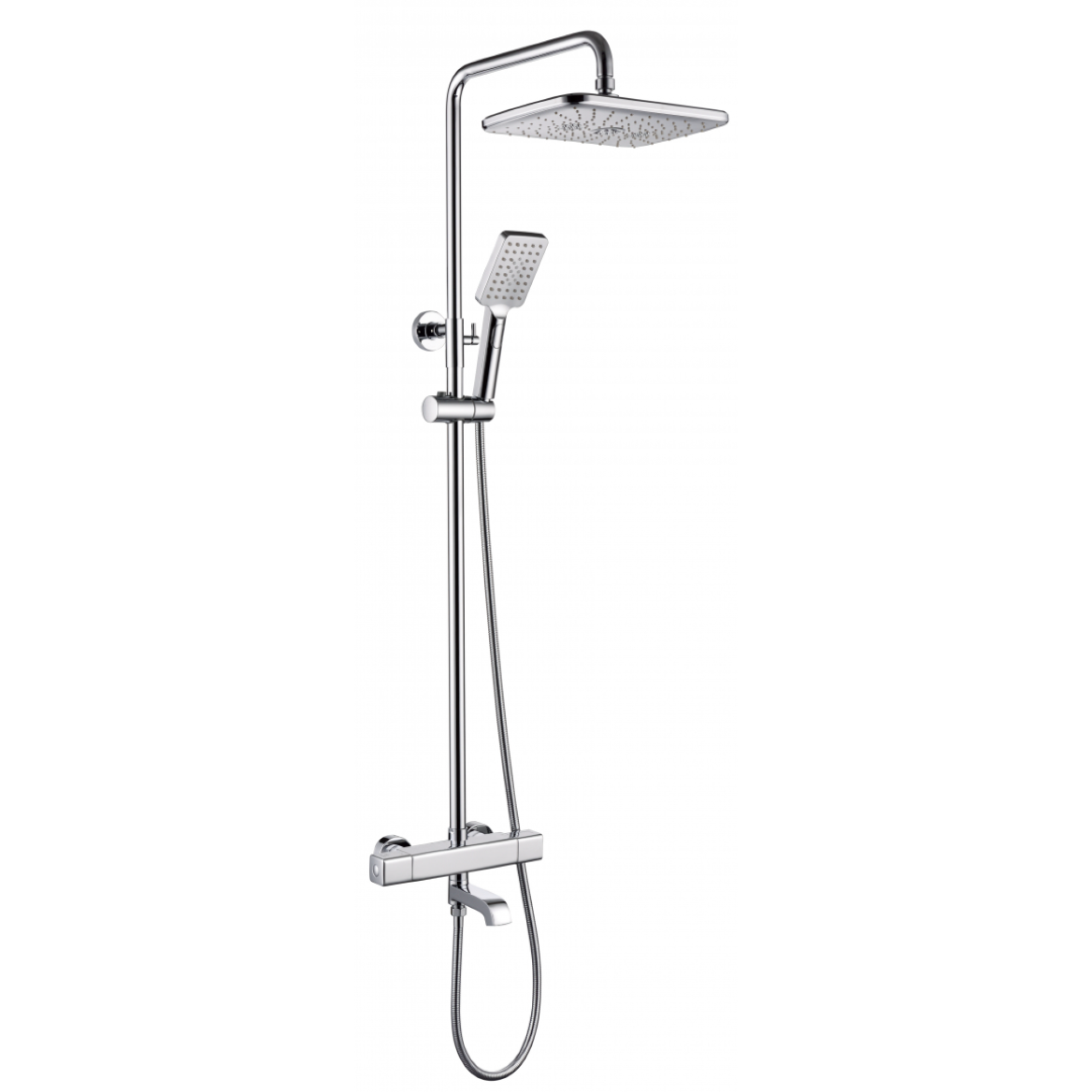 Душевая система  Grocenberg GB7005 (хром)
