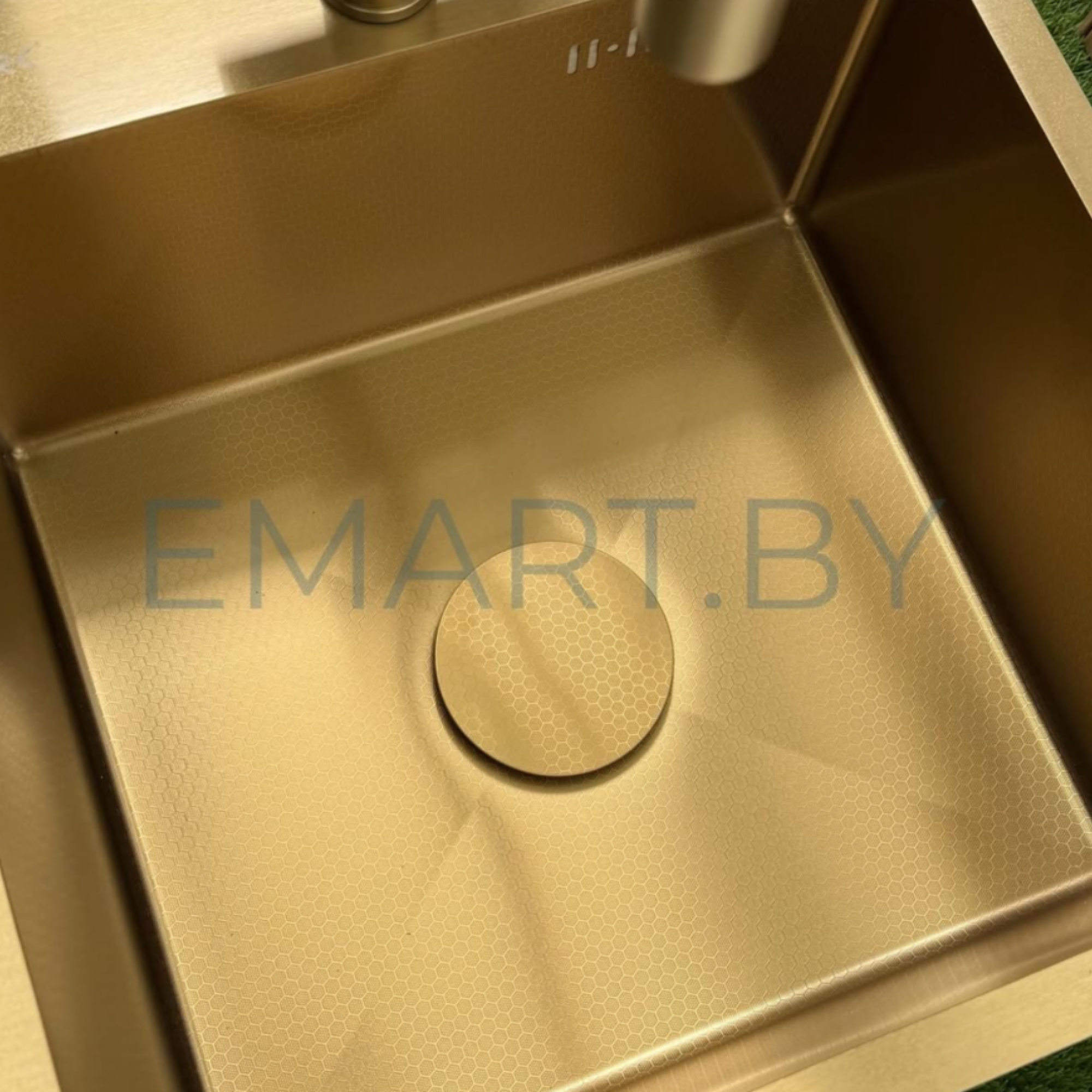 Кухонная мойка Fmark 5050G + смеситель  фото-3