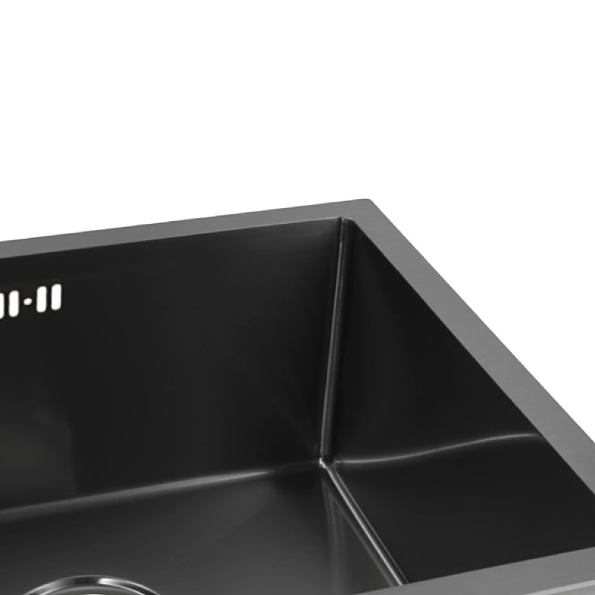 Кухонная мойка ARFEKA ECO AR 550*450 BLACK PVD NANO DECOR фото-2