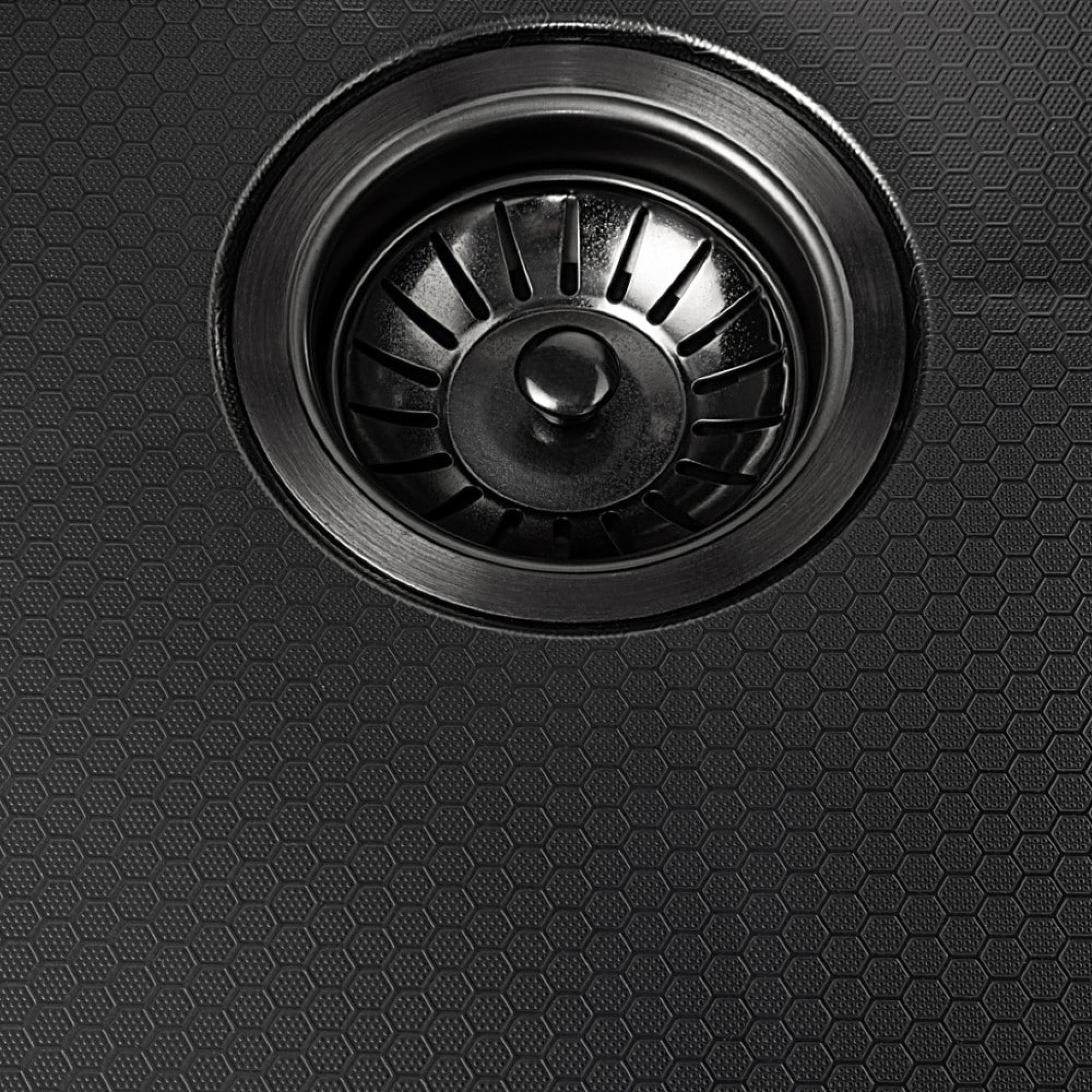 Кухонная мойка ARFEKA ECO AR 550*450 BLACK PVD NANO DECOR фото-3