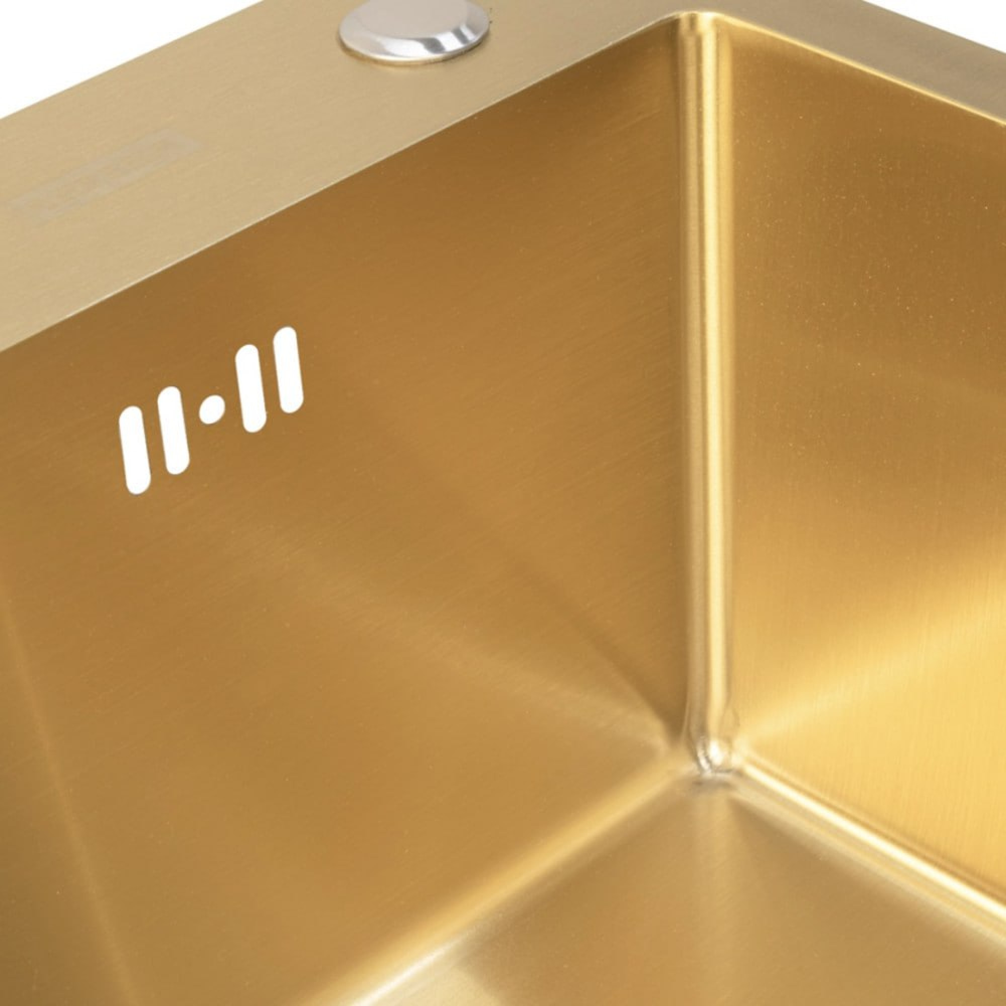 Кухонная мойка ARFEKA ECO AR 450*500 GOLD PVD NANO фото-3