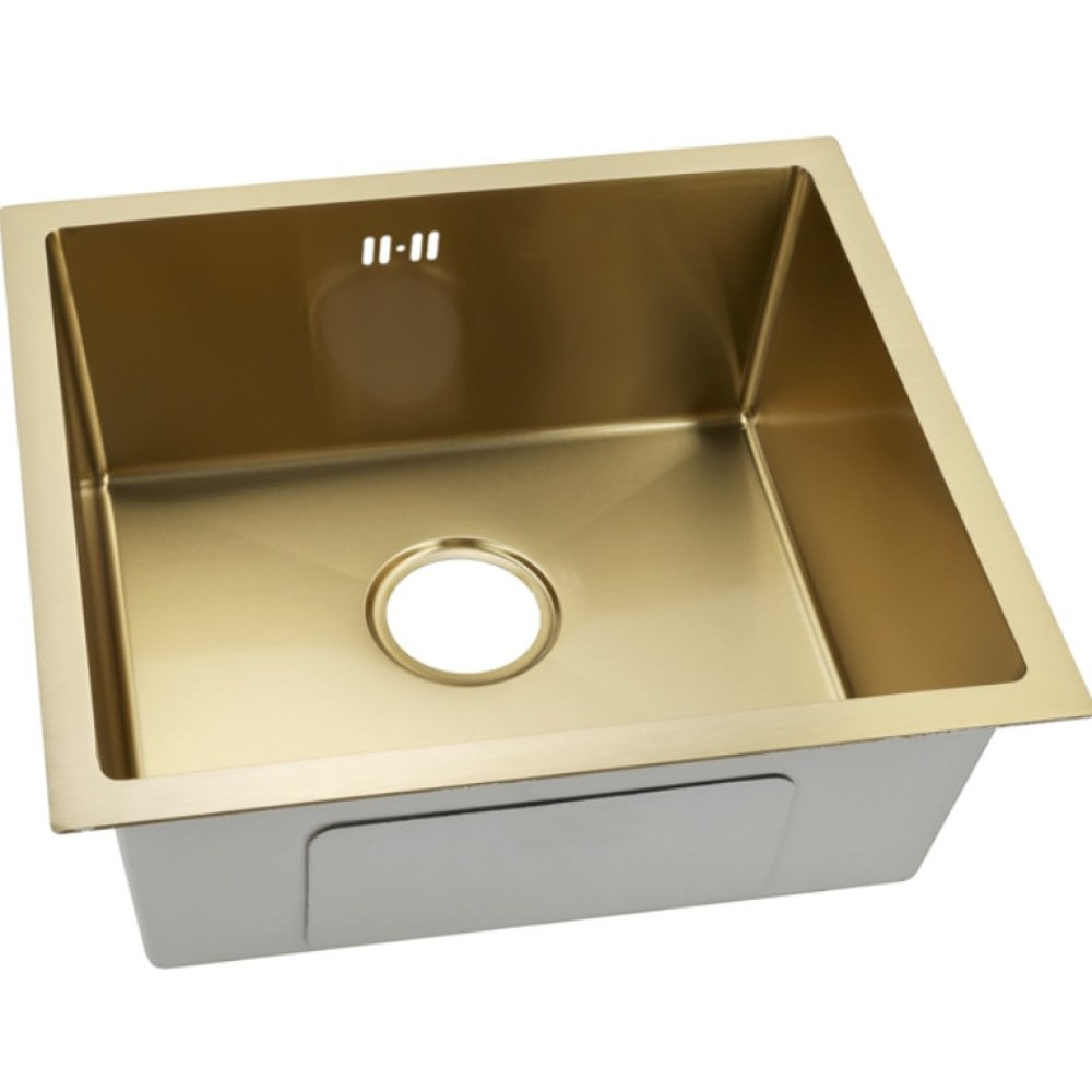 Кухонная мойка ARFEKA ECO AR 450*450 GOLD PVD NANO фото-5