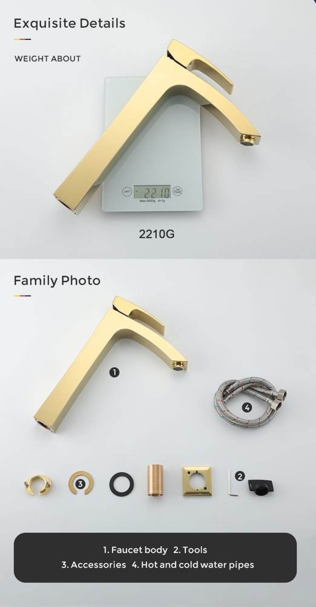 Смеситель Gappo G1007-32 - фото2