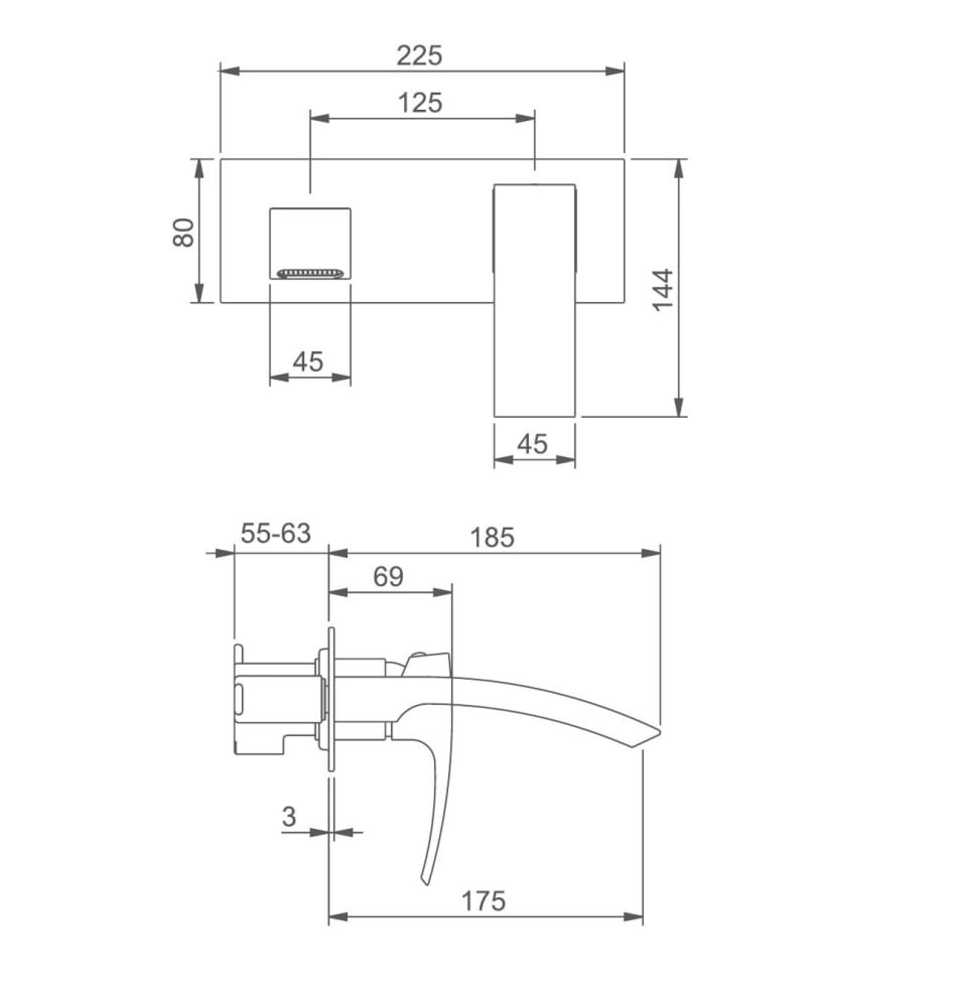 Смеситель Gappo G1007-26 фото-3