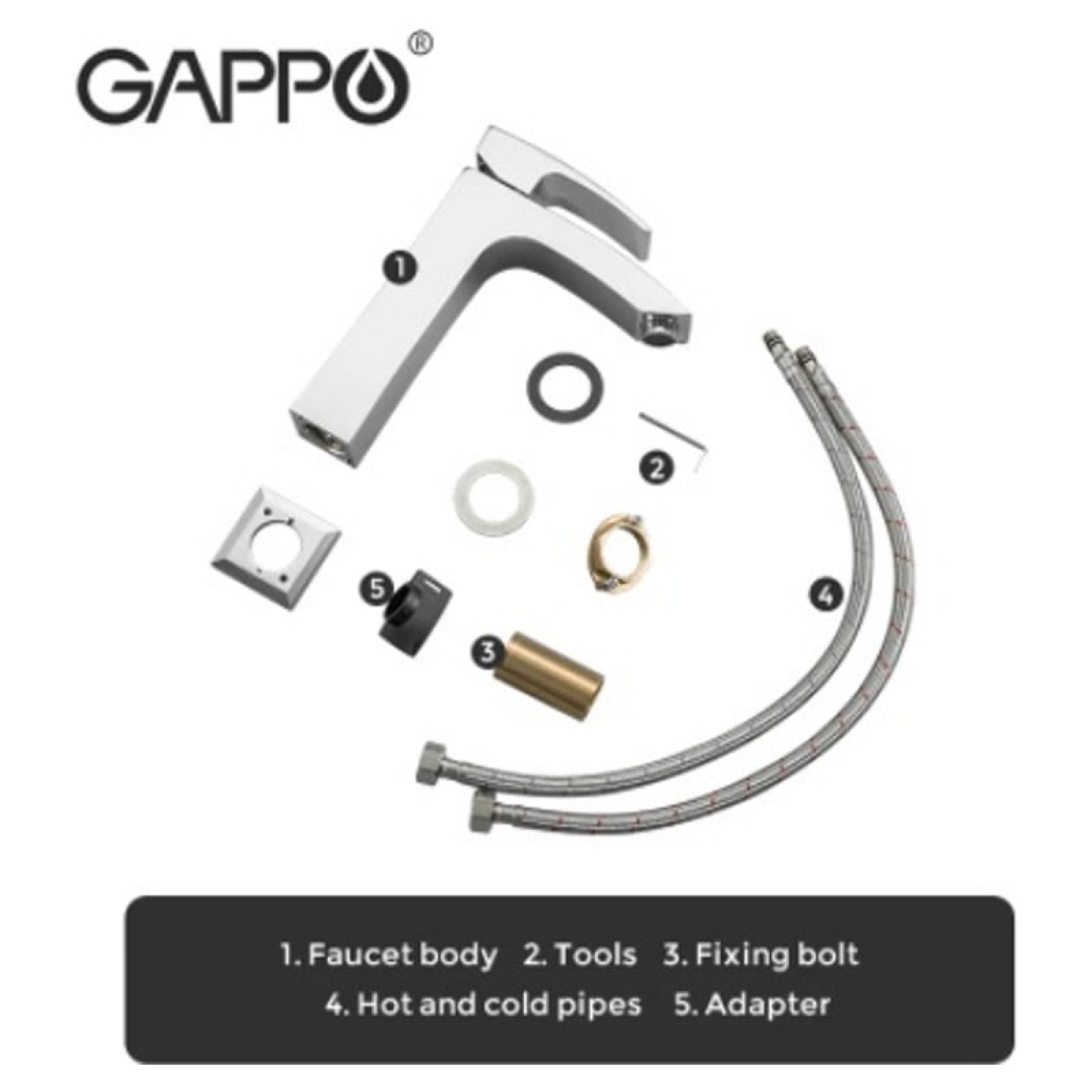 Смеситель Gappo G1007-72 фото-6