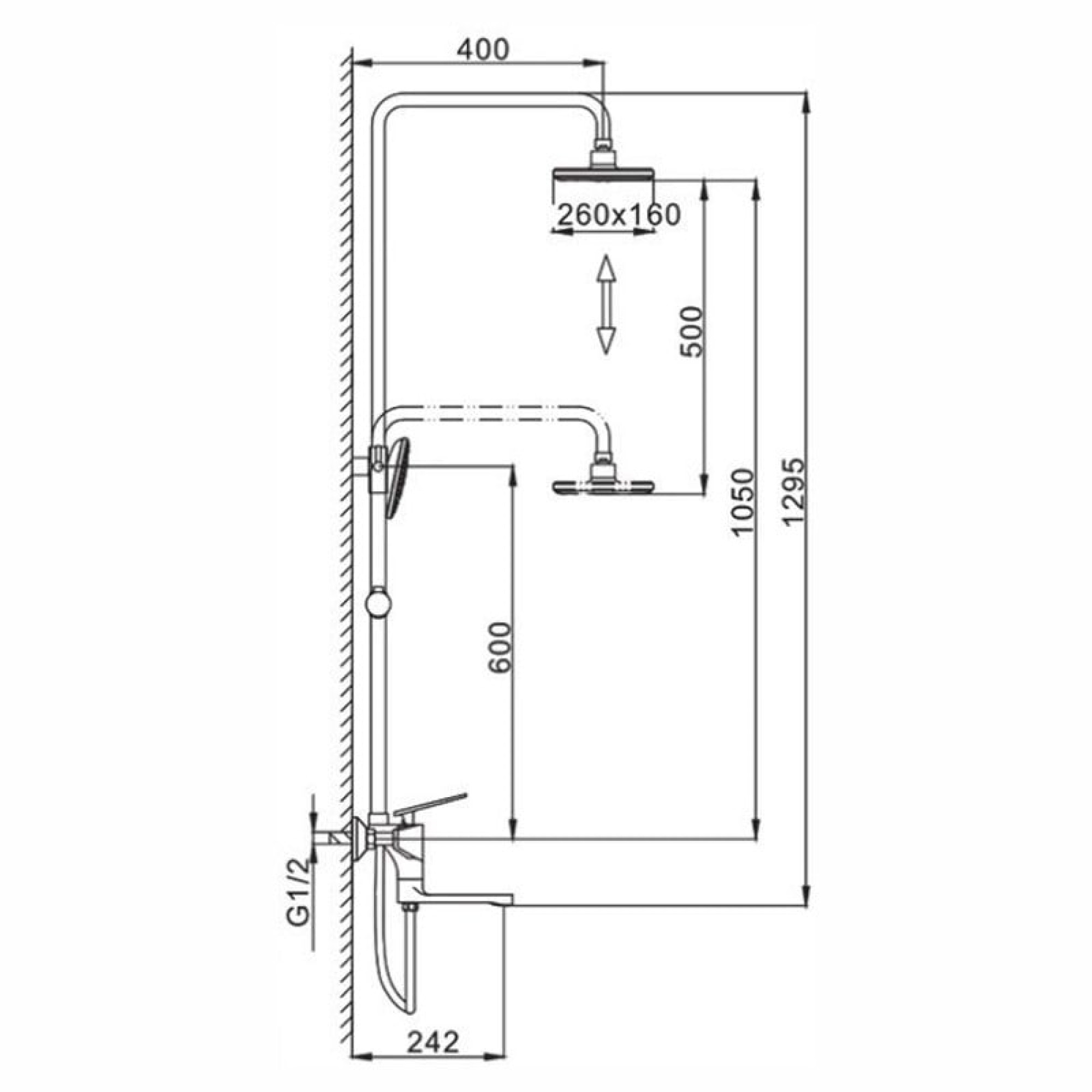 Душевая система  FRAP F2458 фото-5