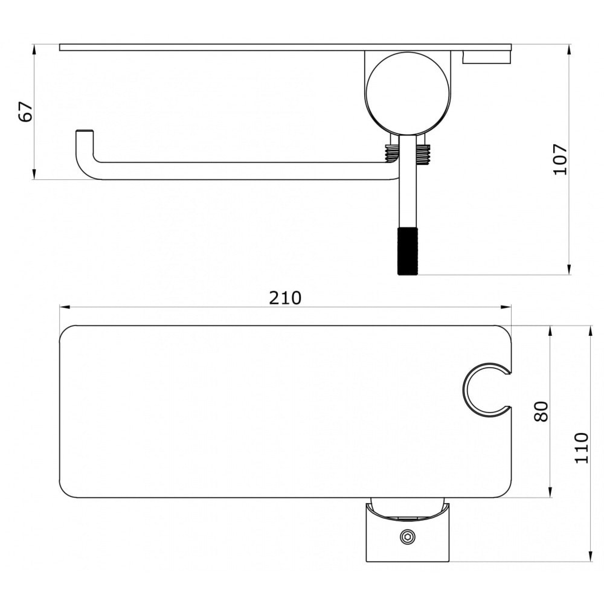 Гигиенический душ Vieir V393052-G фото-2
