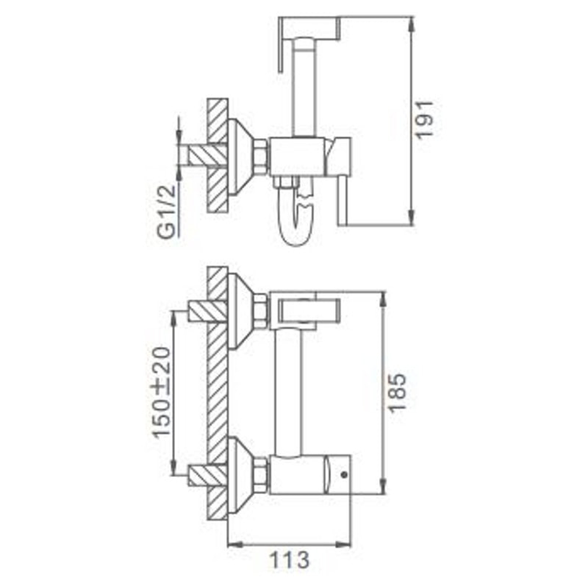 Гигиенический душ FRAP F7503-4 фото-6