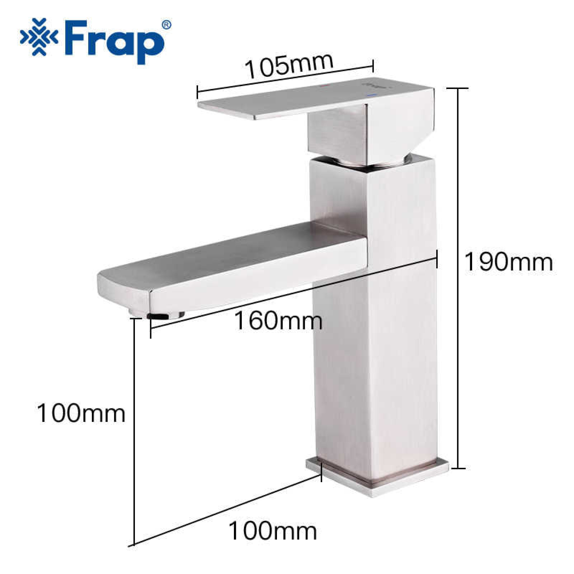 Смеситель FRAP F10802 фото-2