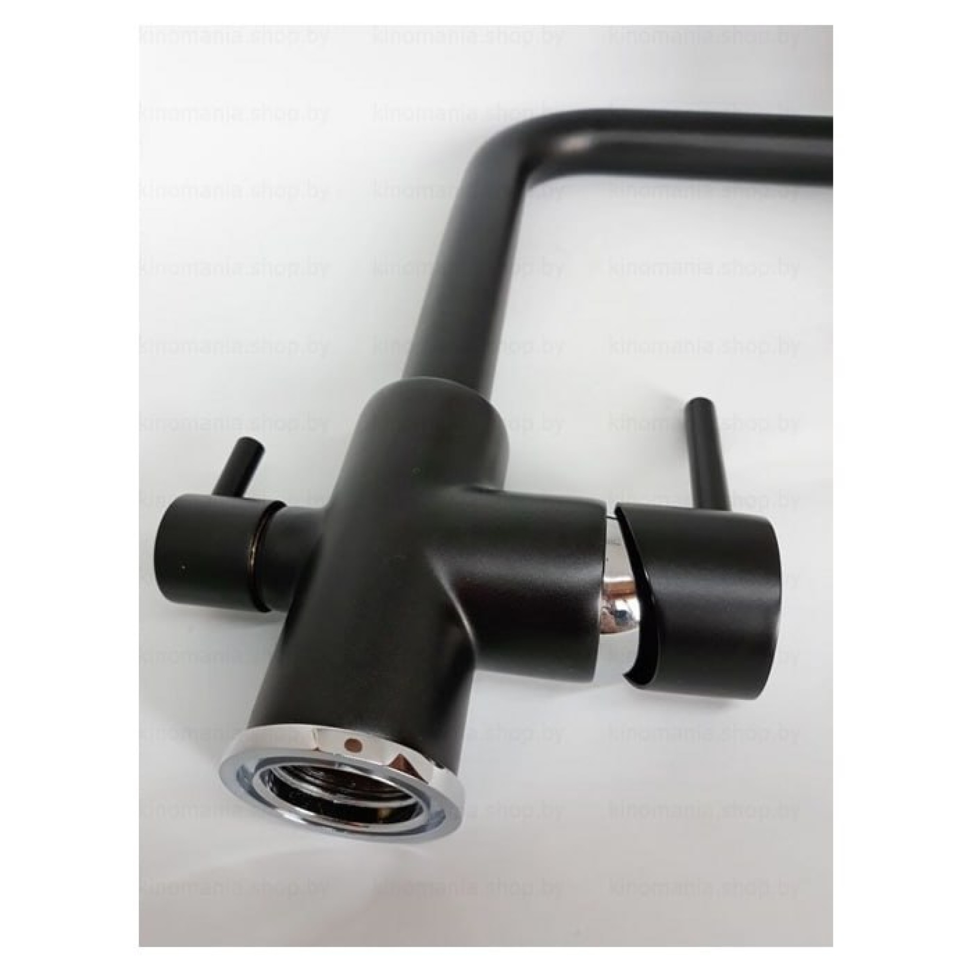 Смеситель Ledeme H55 L4055B-3 (черный матовый) фото-4 Смеситель Ledeme H55 L4055B-3 (черный матовый) фото-4