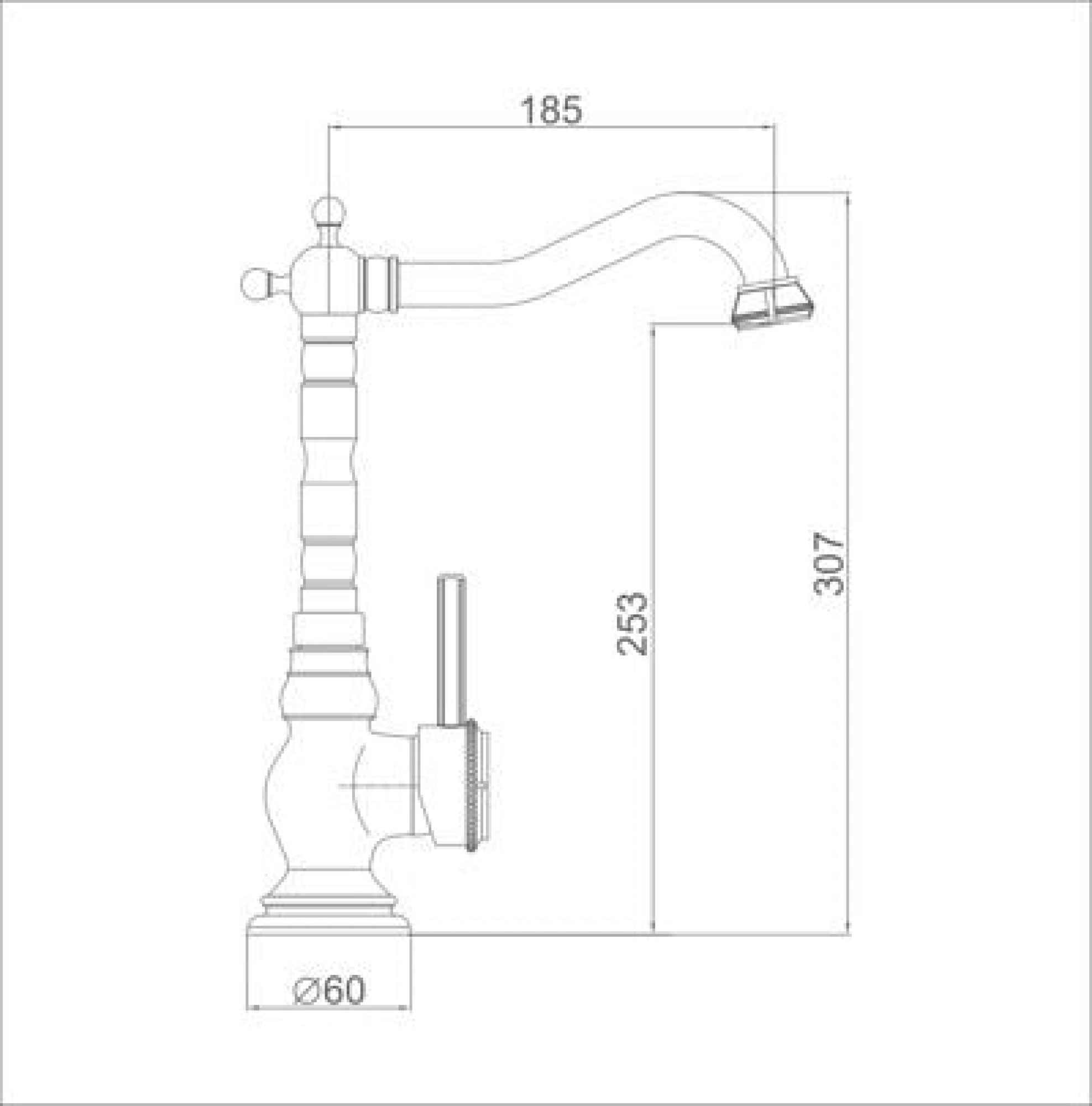 Смеситель Gerhans K18 K14218 - фото2