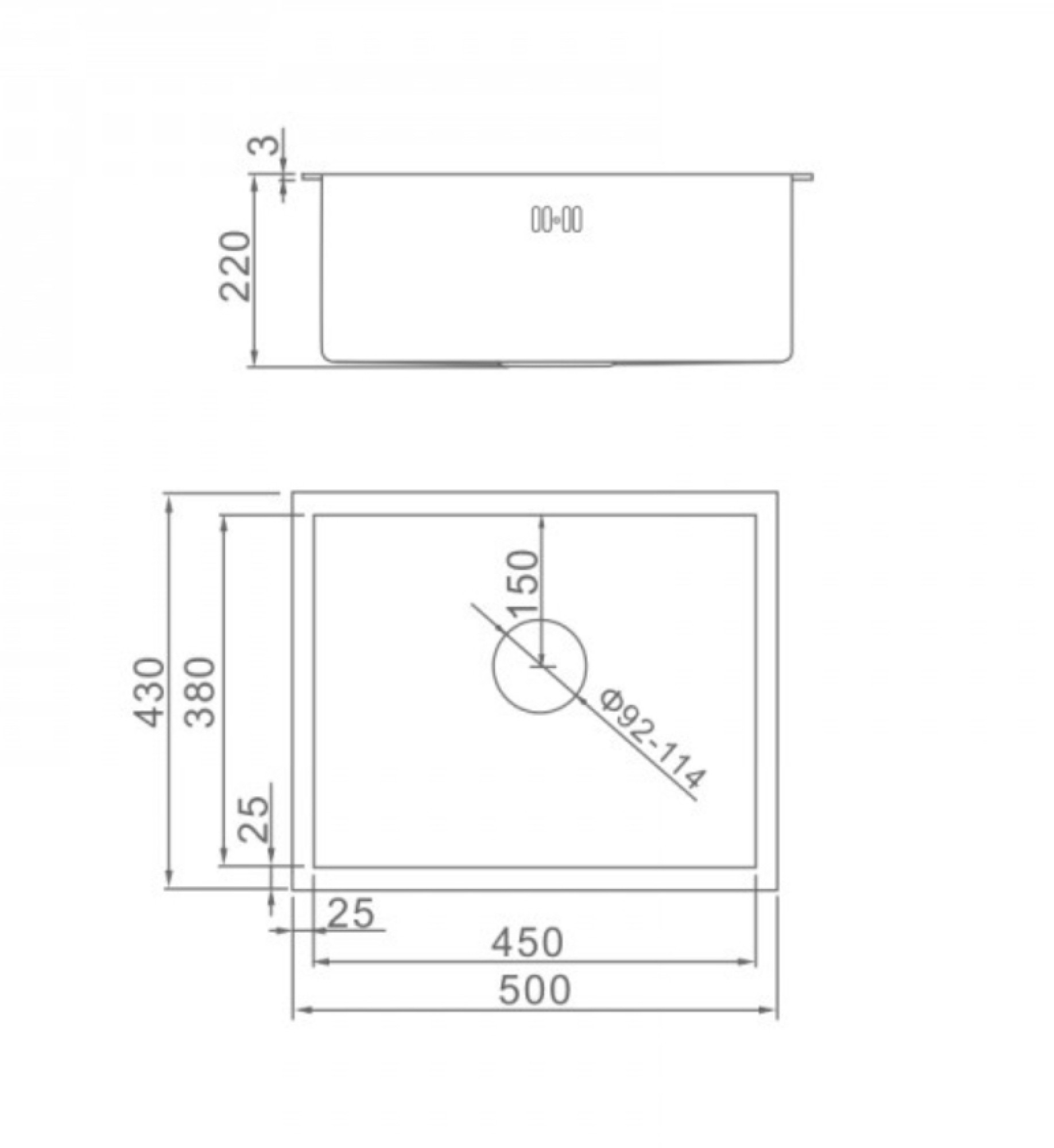 Кухонная мойка Gerhans K35043B фото-7