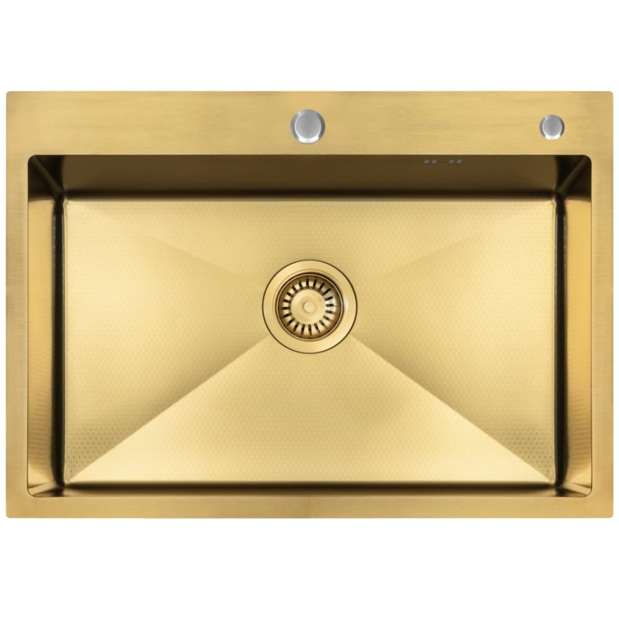 Кухонная мойка ARFEKA ECO AR 700*500 GOLD PVD NANO DECOR