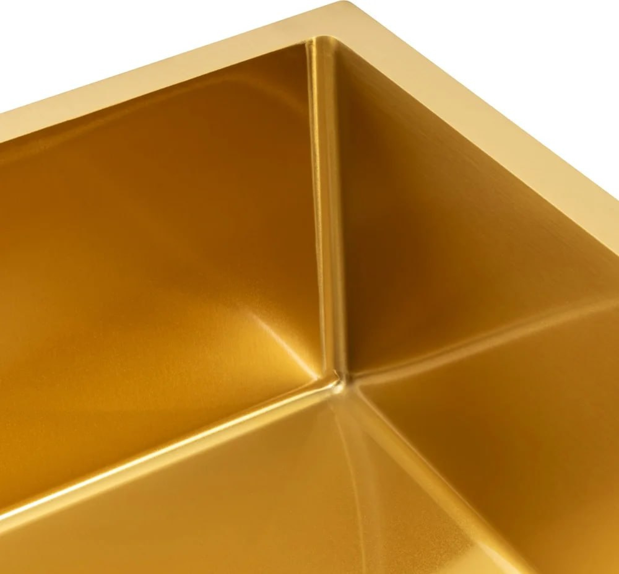 Кухонная мойка ARFEKA Eco AR 500*500 Golden PVD Nano фото-2