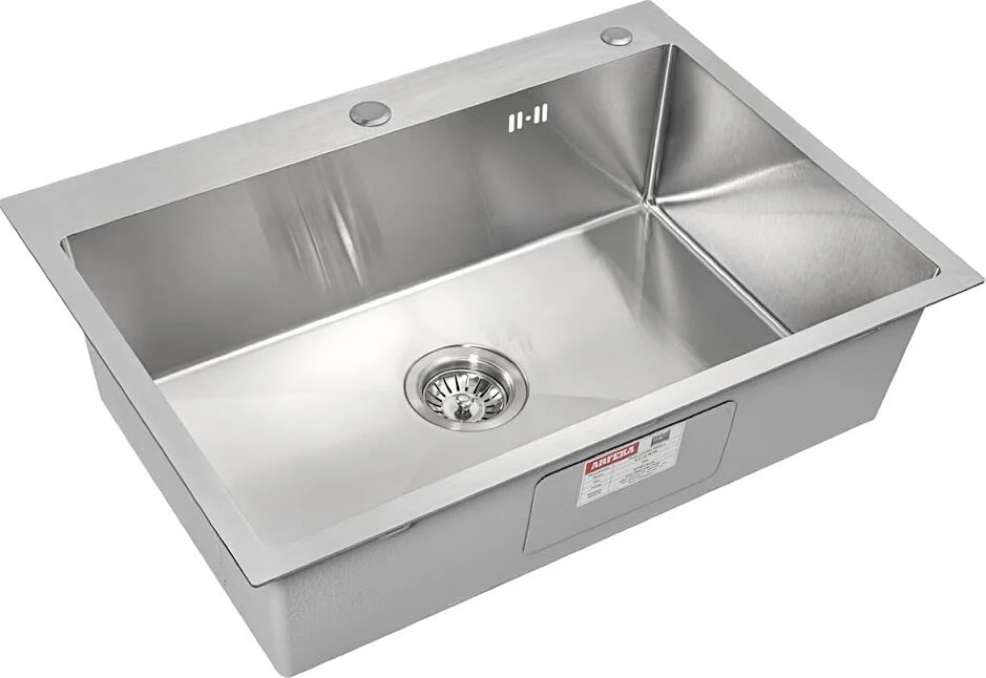 Кухонная мойка ARFEKA ECO AR 700*500 SATIN фото-3