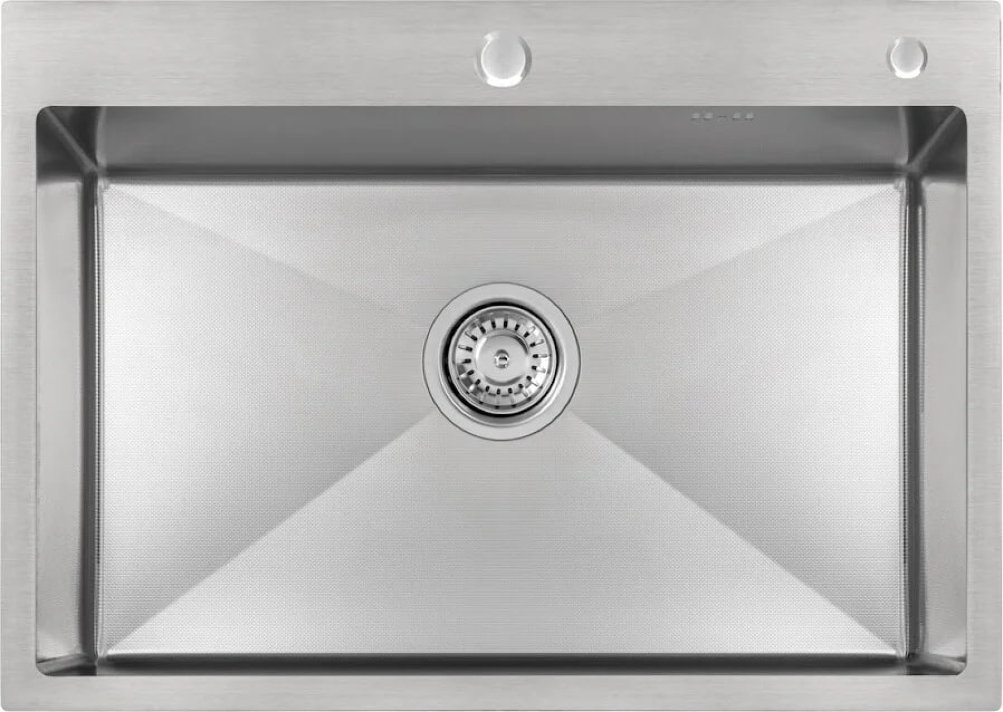 Кухонная мойка ARFEKA ECO AR 700*500 SATIN DECOR MILLET GRAINS фото-3