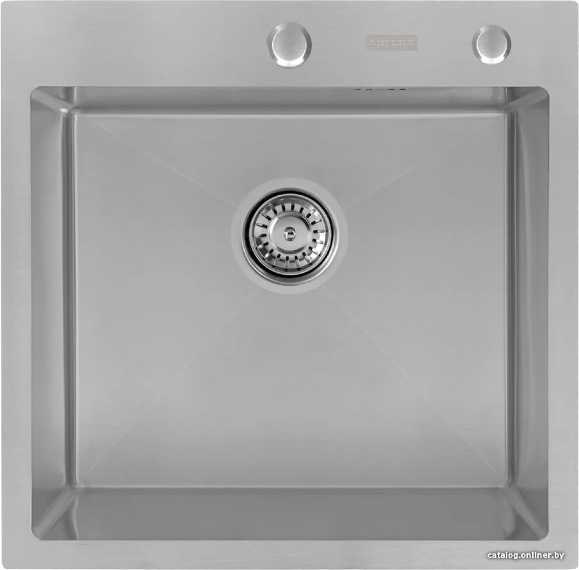 Кухонная мойка ARFEKA Eco AR 500*500 Satin Nano фото-2