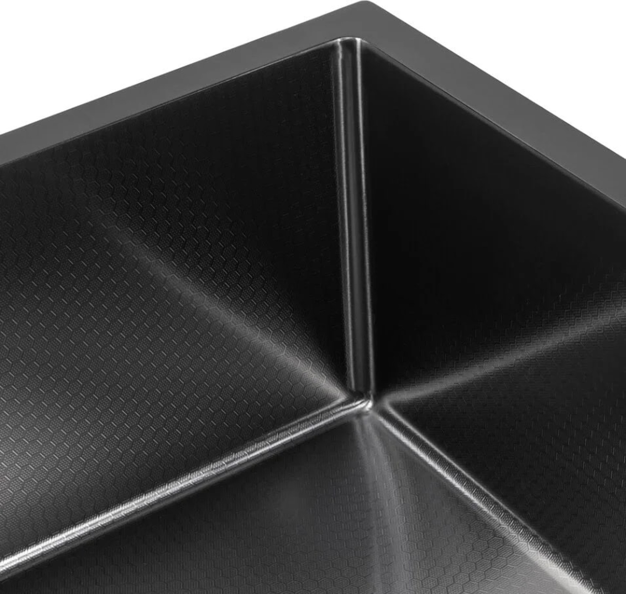 Кухонная мойка ARFEKA ECO AR 700*500 BLACK PVD NANO DECOR фото-5