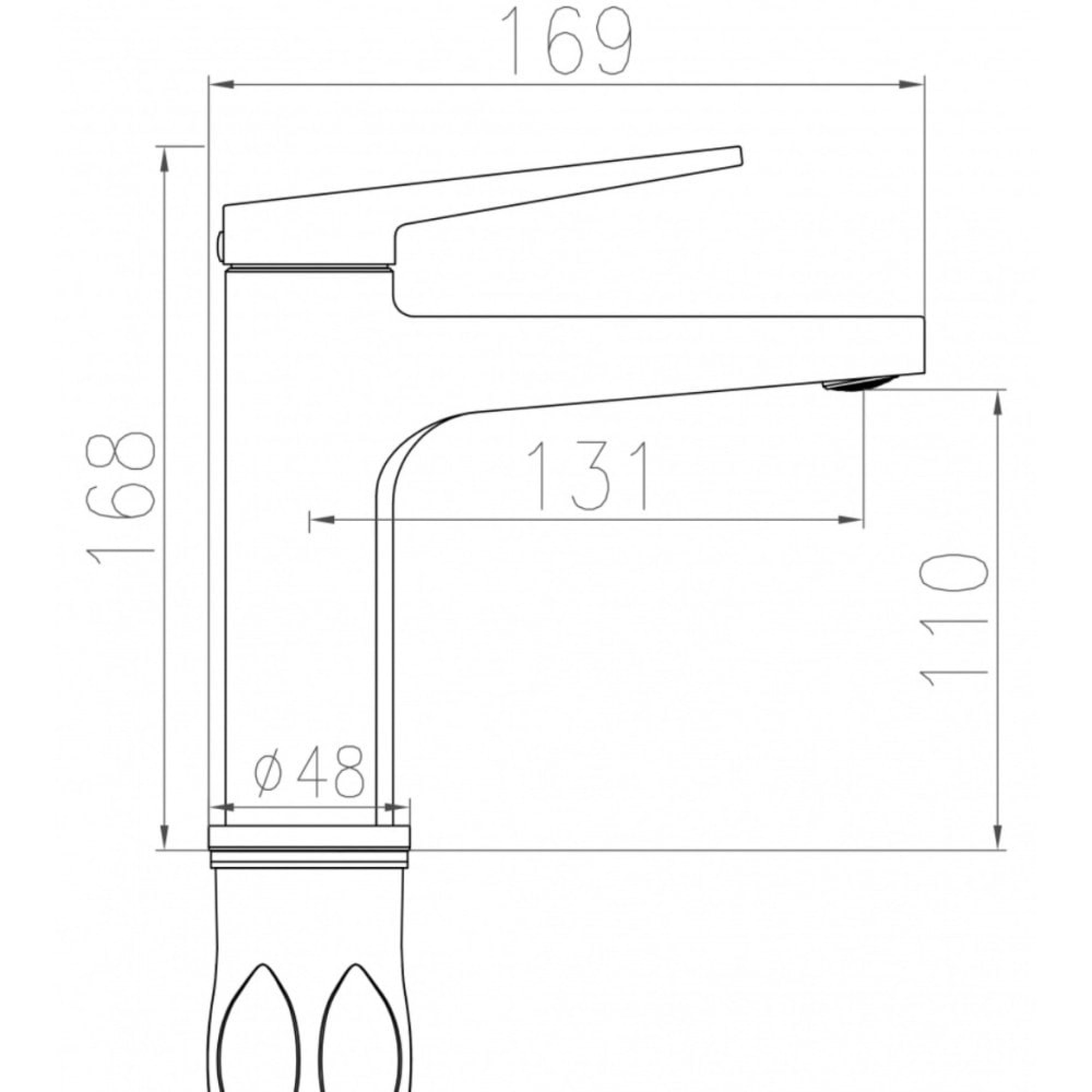 Смеситель Vieir V493011 - фото2