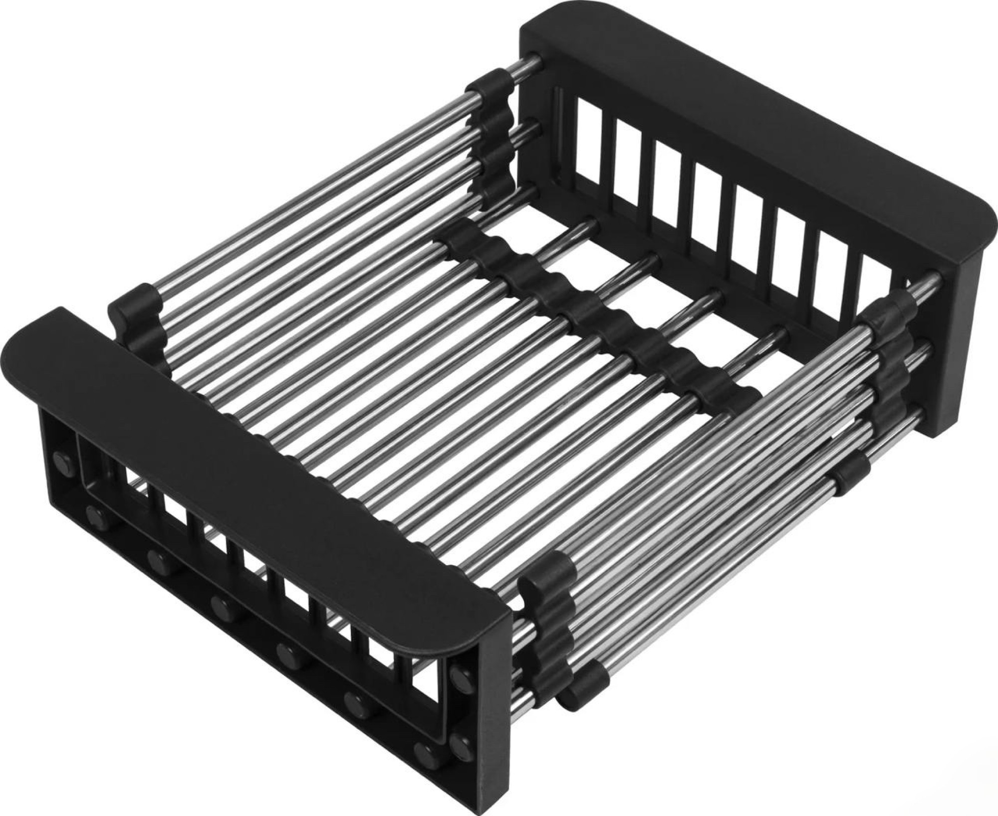 Кухонная мойка ARFEKA ECO AR мойка 600*500, коландер, дозатор BLACK фото-4