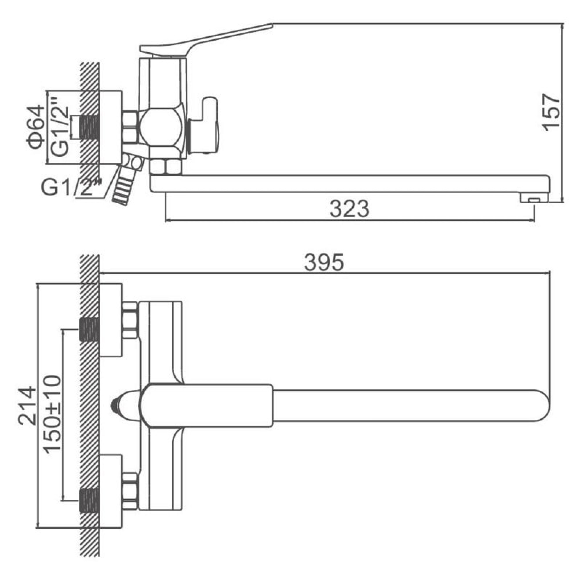 Смеситель Ledeme L2275B фото-6