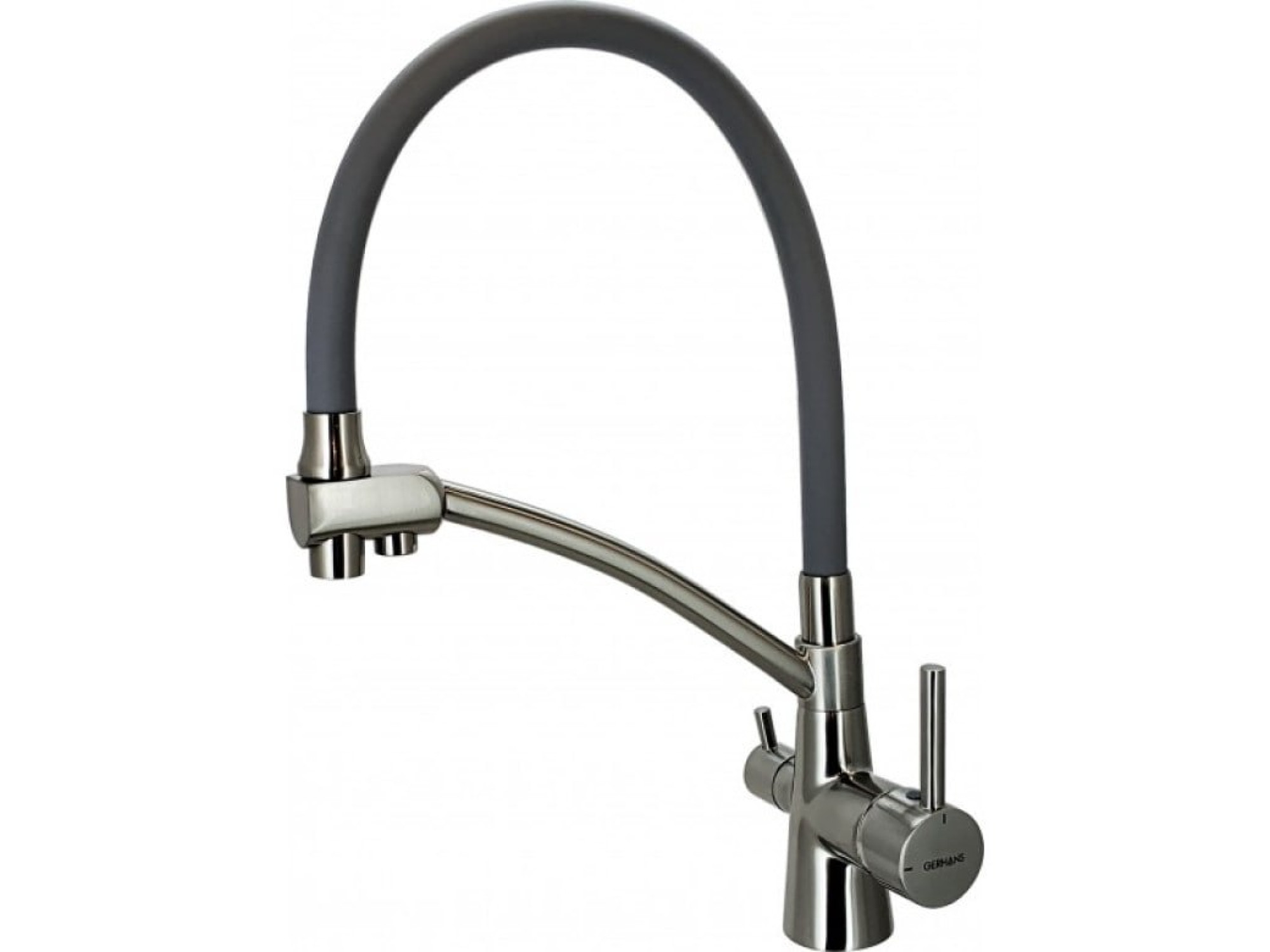 Смеситель Gerhans KK4855A-9 (серый)
