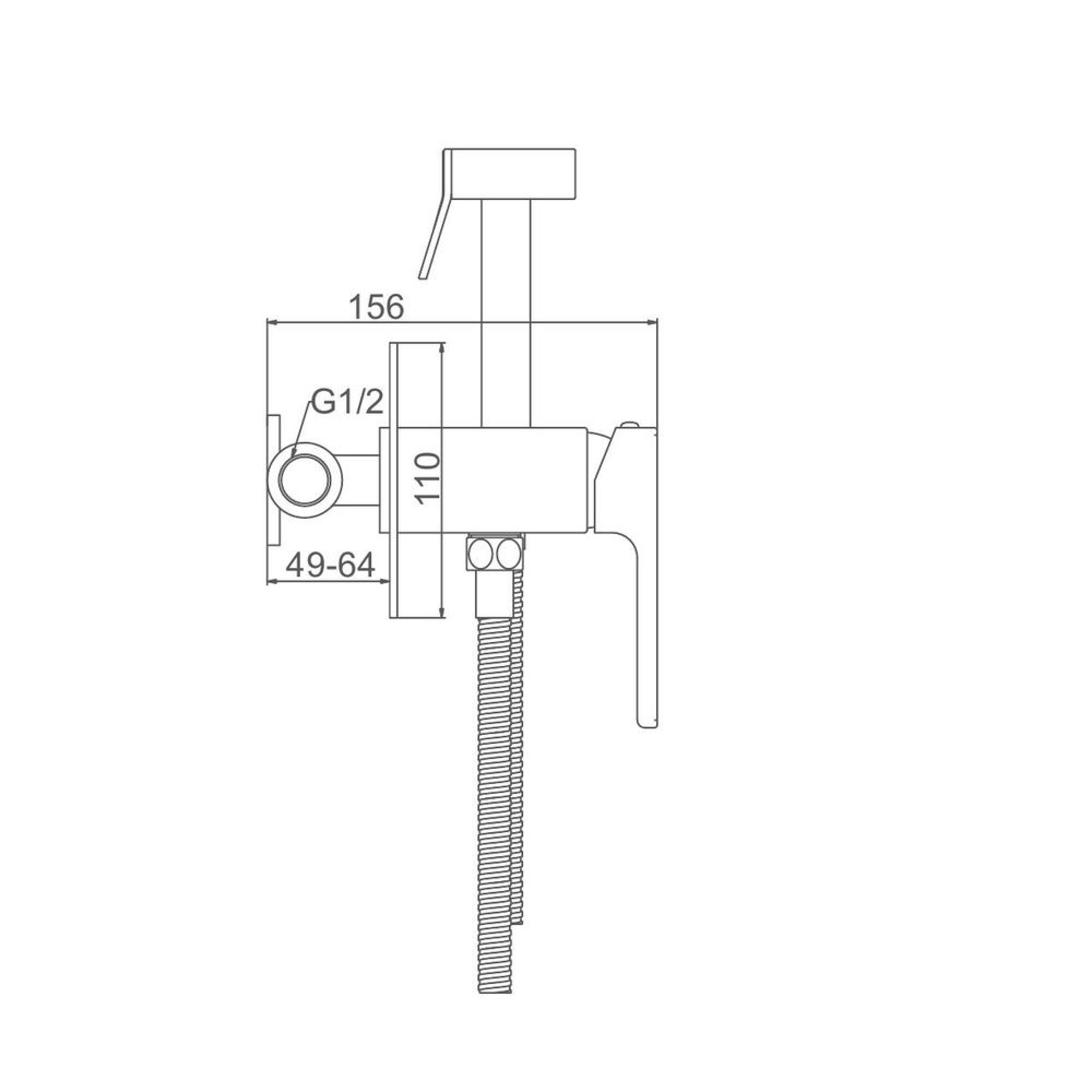 Гигиенический душ Gappo G7217-3 фото-2