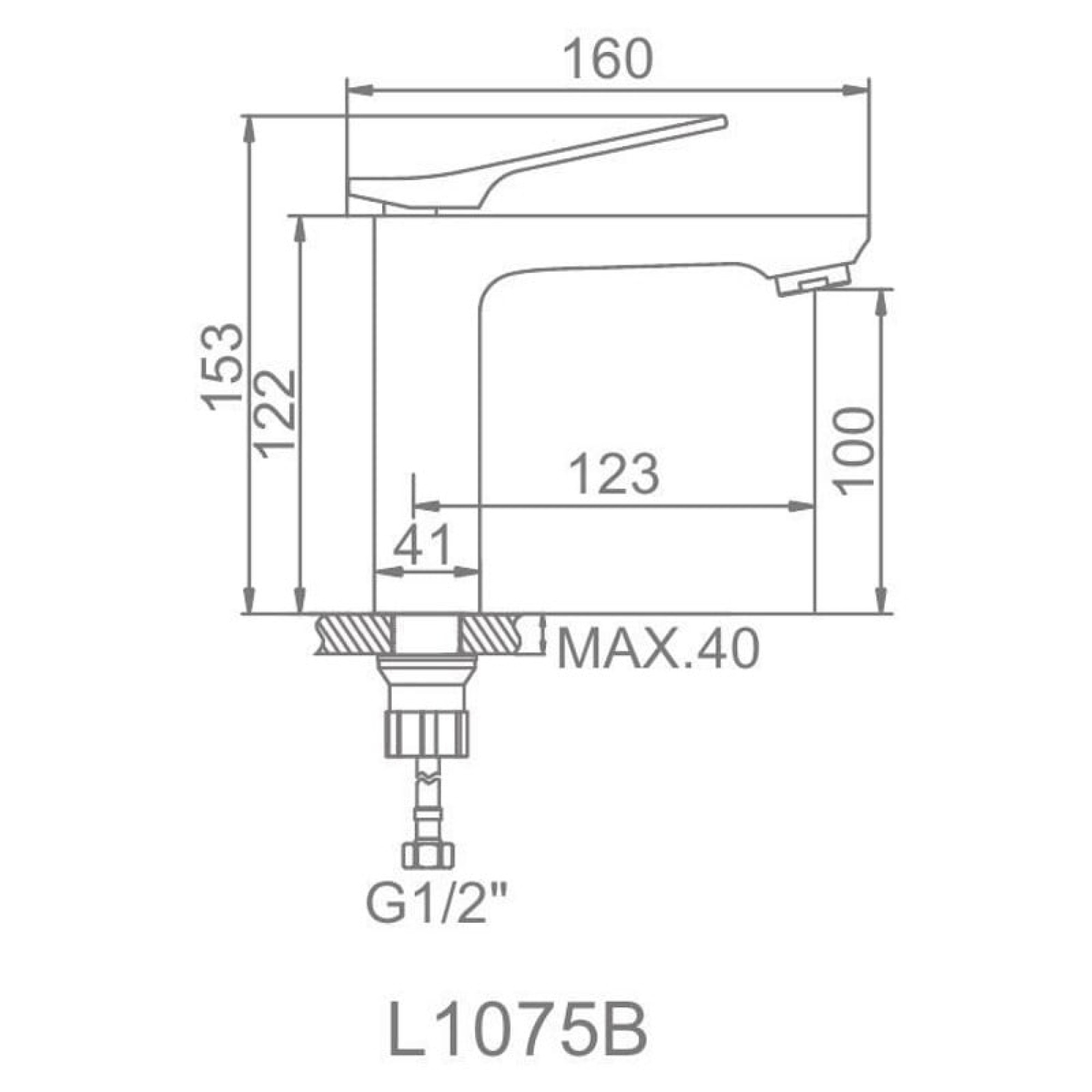 Смеситель Ledeme L1075B фото-2 Смеситель Ledeme L1075B фото-2
