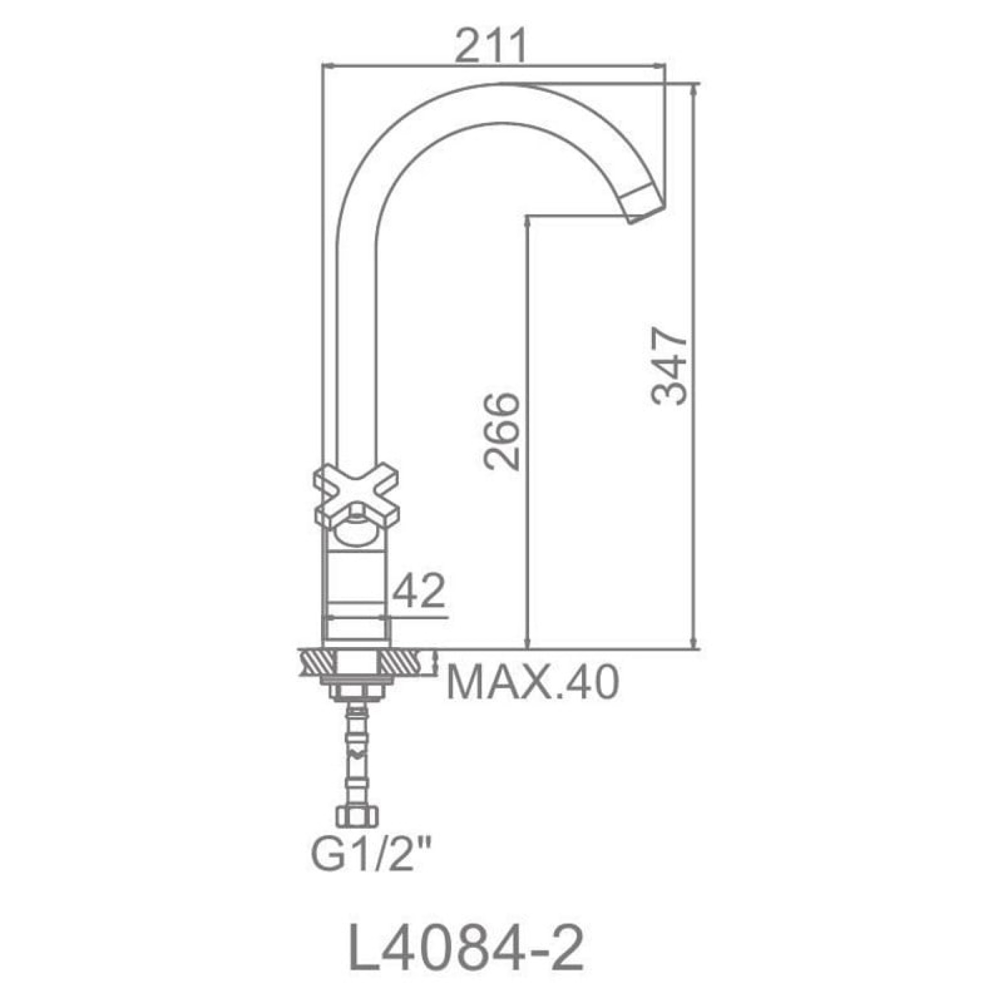 Смеситель Ledeme H84 L4084-2 фото-2 Смеситель Ledeme H84 L4084-2 фото-2