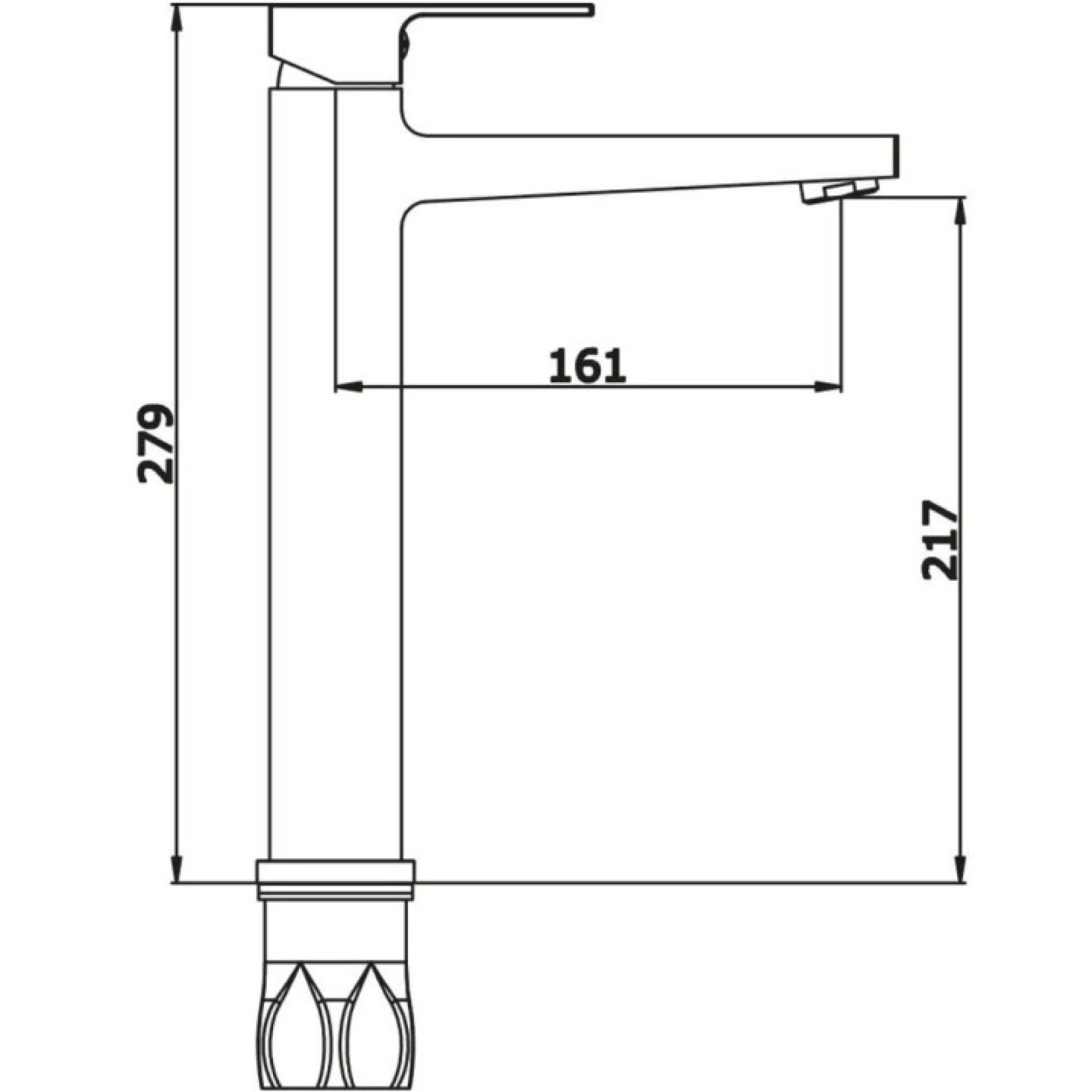 Смеситель Vieir V393512-N фото-2 Смеситель Vieir V393512-N фото-2