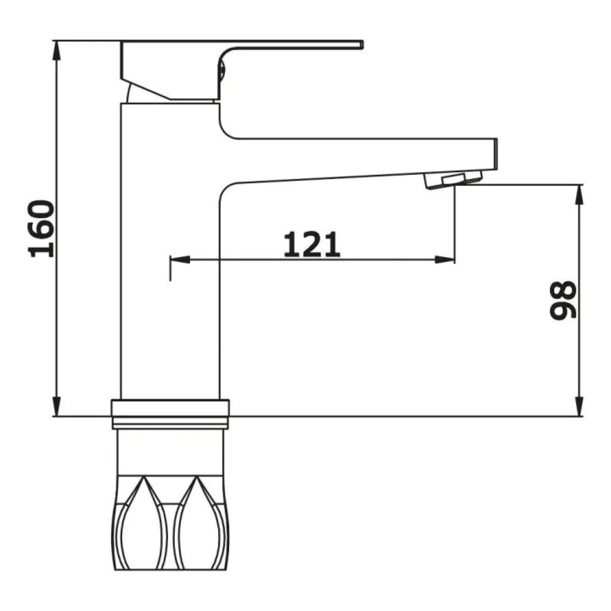 Смеситель Vieir V393511-N фото-2 Смеситель Vieir V393511-N фото-2
