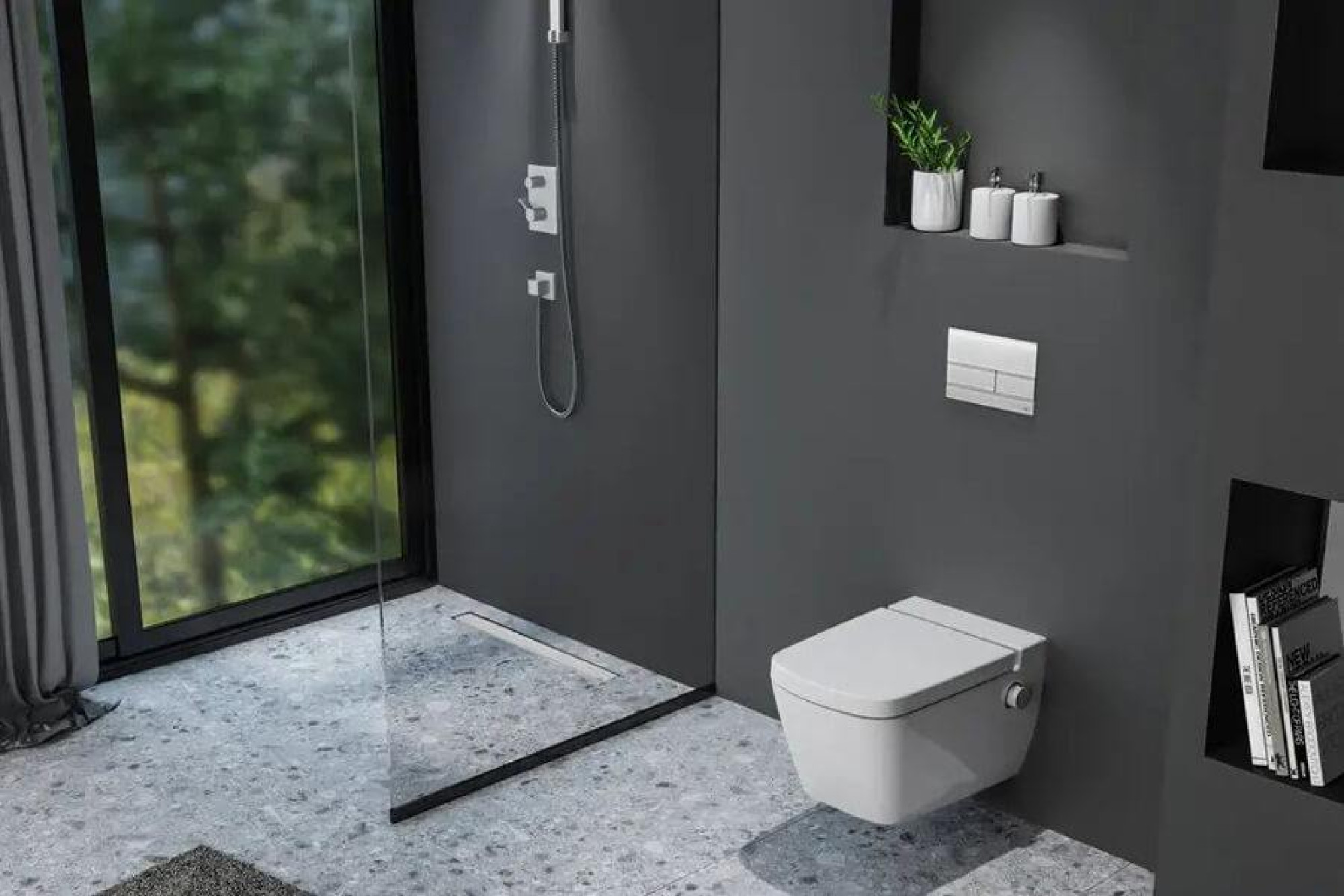 TECE TECEsquare II панель смыва с двумя клавишами металлическая Хром глянцевый 9240831 фото-3 TECE TECEsquare II панель смыва с двумя клавишами металлическая Хром глянцевый 9240831 фото-3