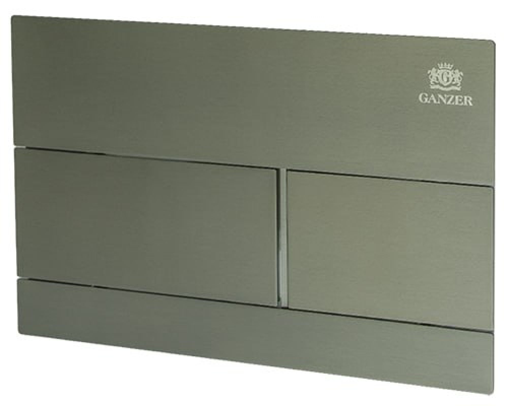 Клавиша смыва для инсталляции Ganzer GZ 2754-Q графит - фото1