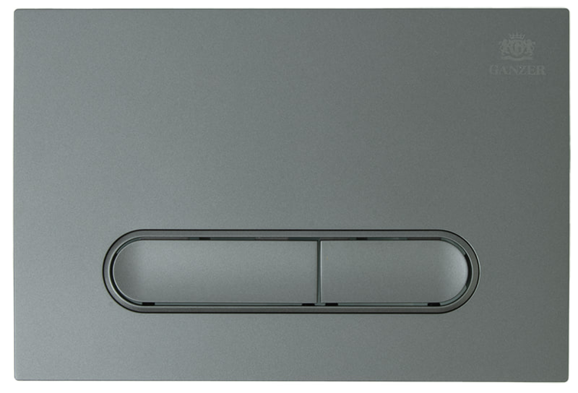 Клавиша смыва для инсталляции Ganzer GZ 2752-P (Q) графит