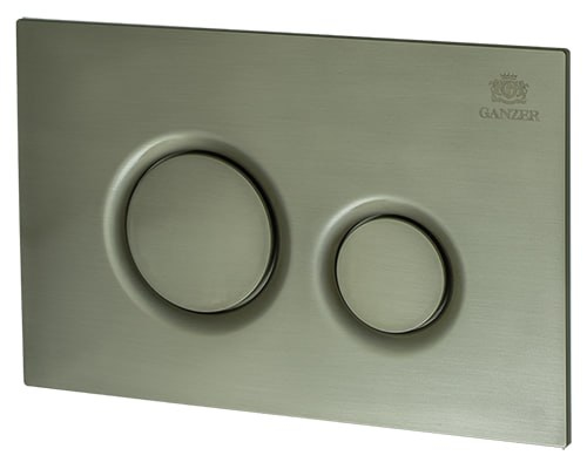 Клавиша смыва для инсталляции Ganzer GZ 2753-Q графит