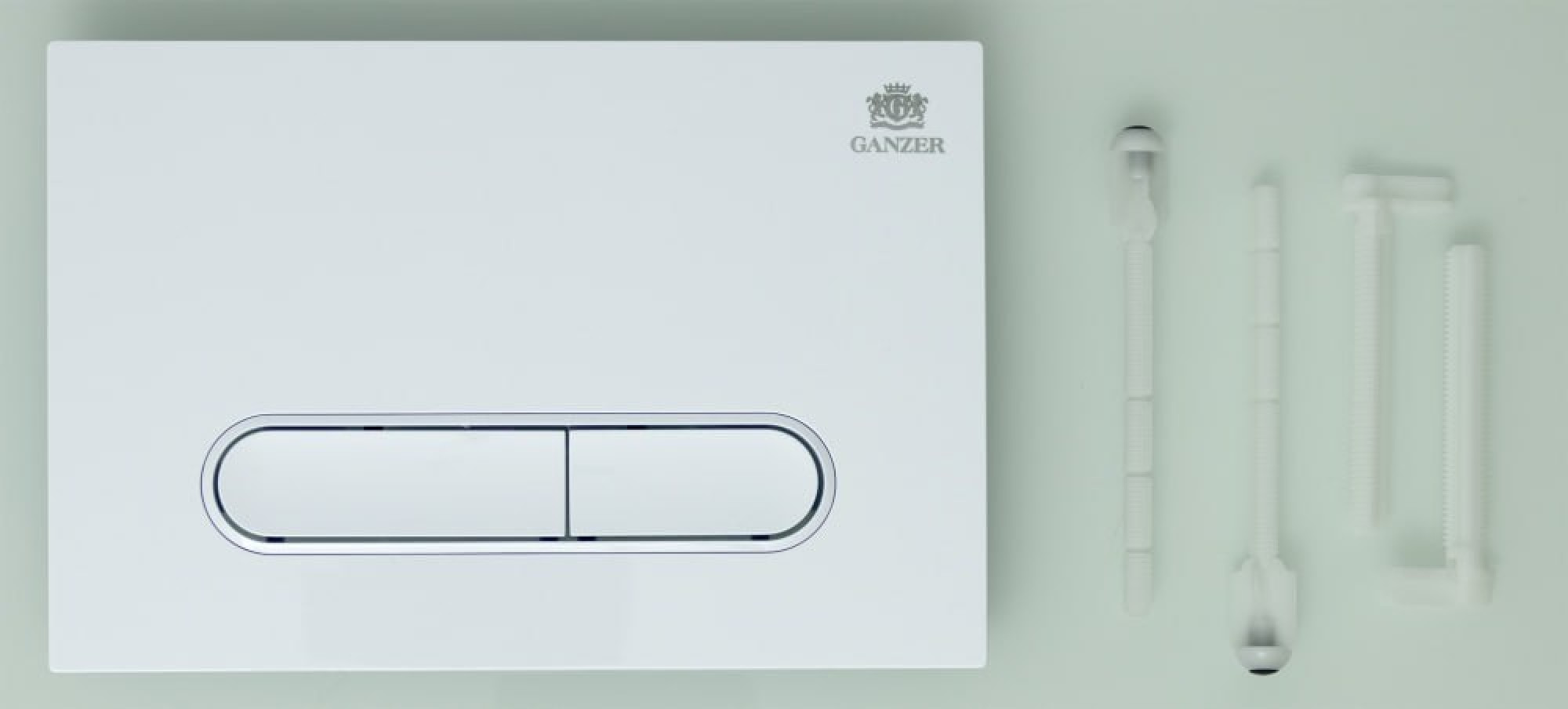 Инсталляция для подвесного унитаза GANZER GZ 27001 с клавишей смыва для инсталляции Ganzer GZ 2752-F белый фото-5