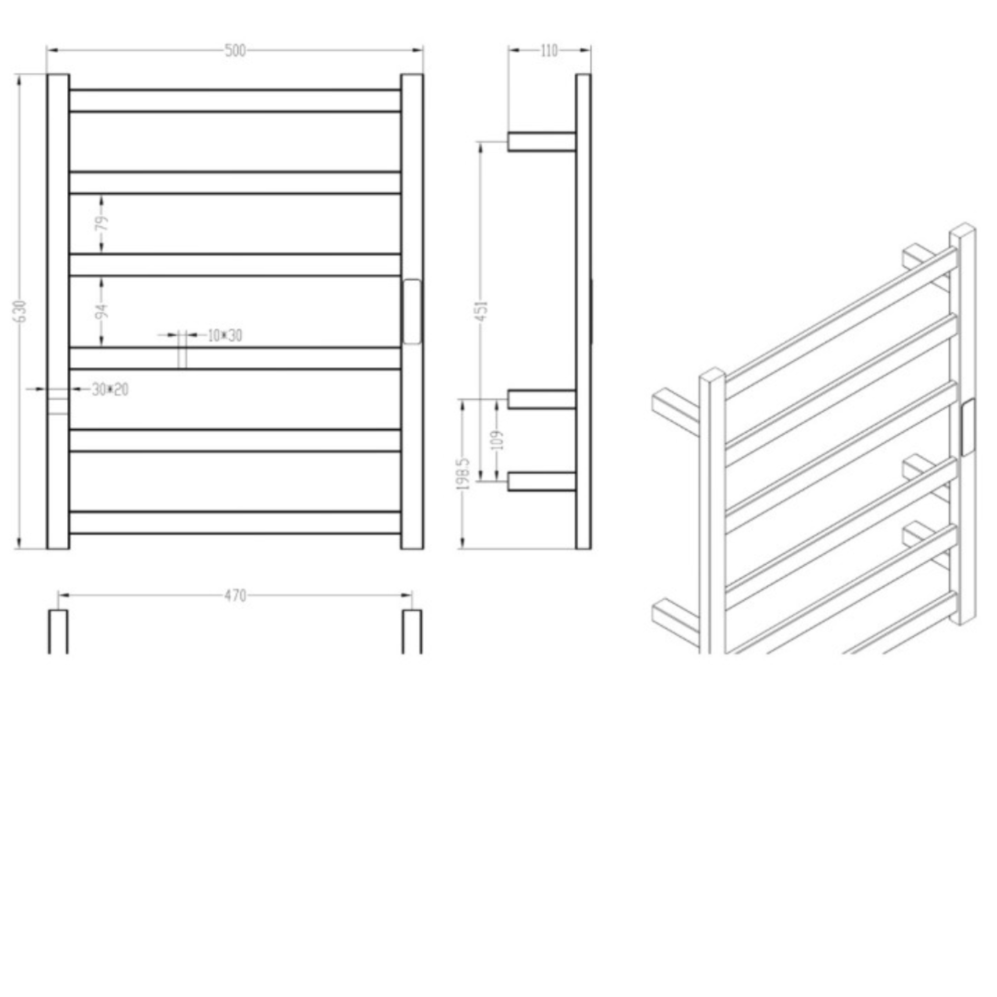 Полотенцесушитель Roxen Plaza 11040-5063GM фото-9