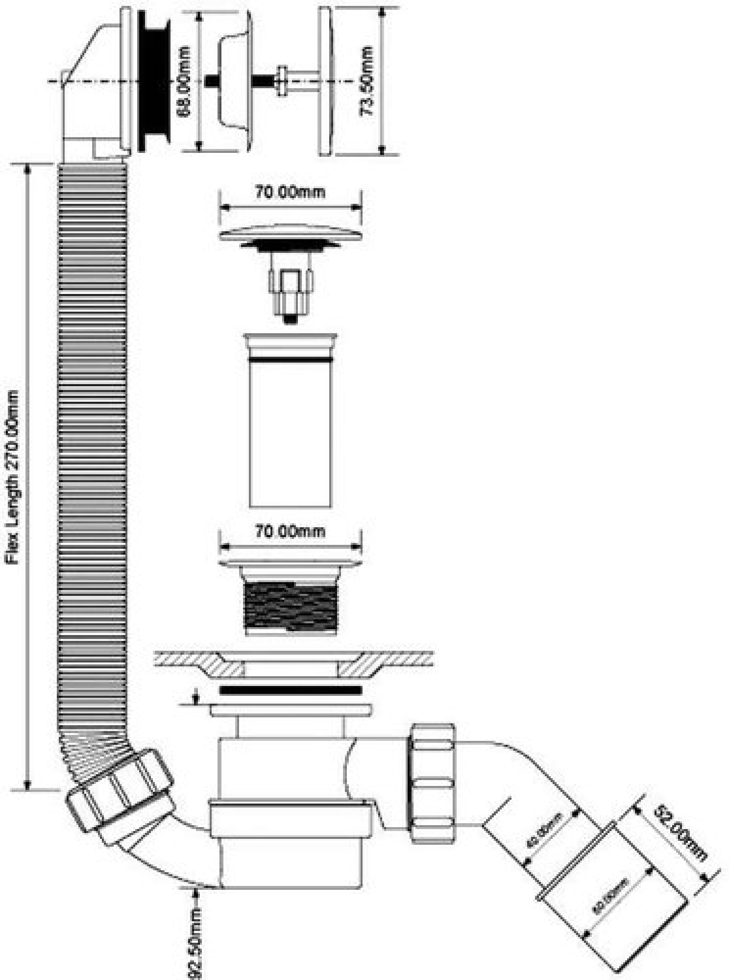 Сифон McAlpine HC2600CL-WH - фото2