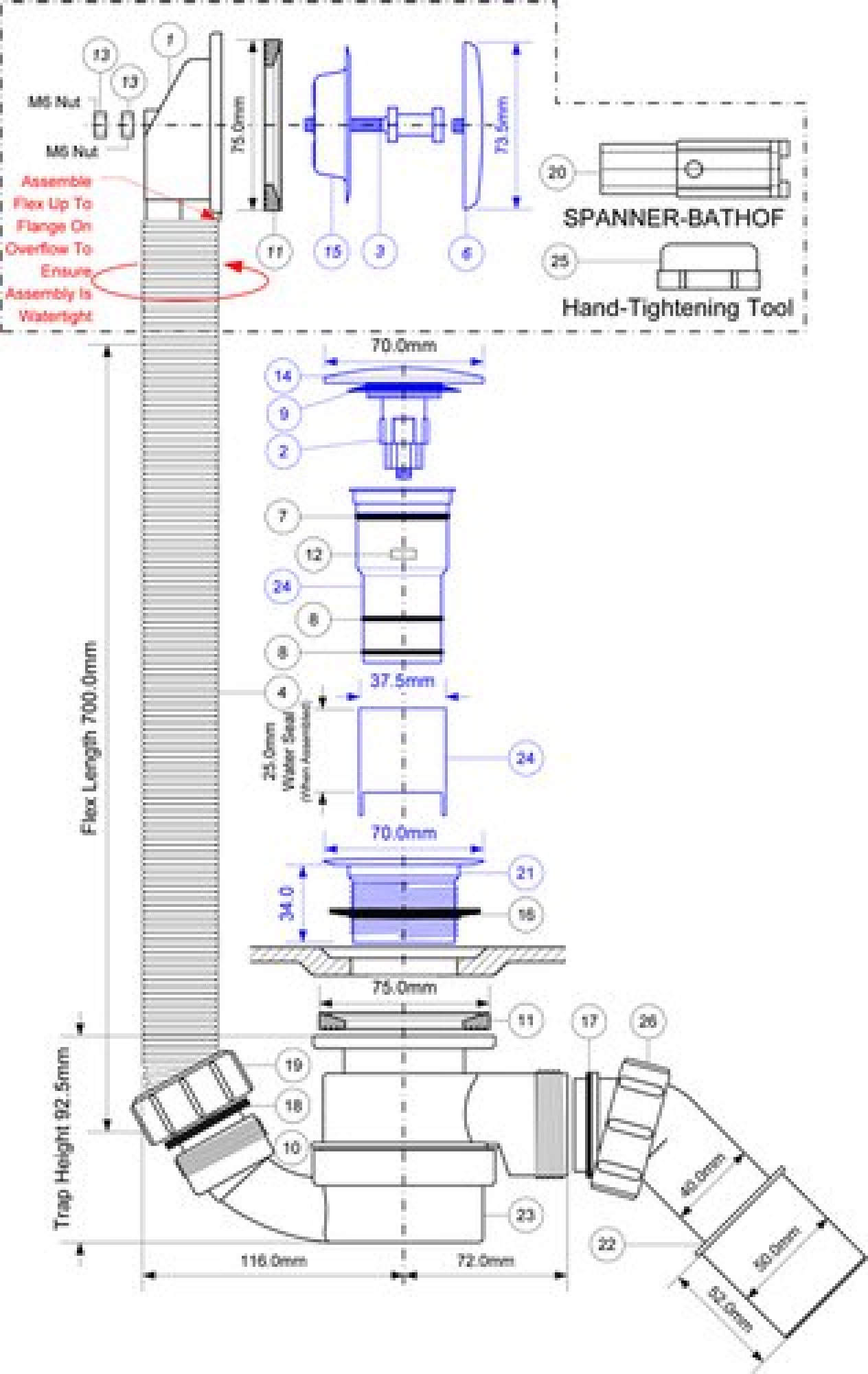 Сифон McAlpine HC2600CL фото-3 Сифон McAlpine HC2600CL фото-3