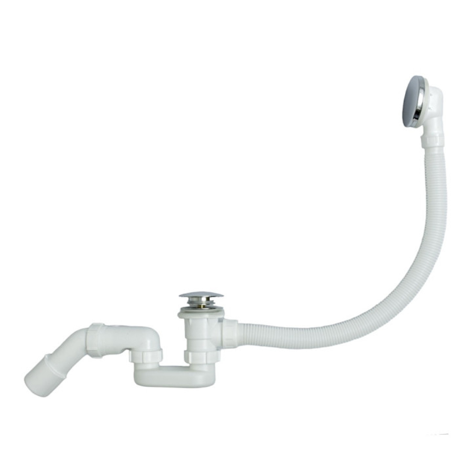 Сифон Vieir VRQ91 (хром) - фото1