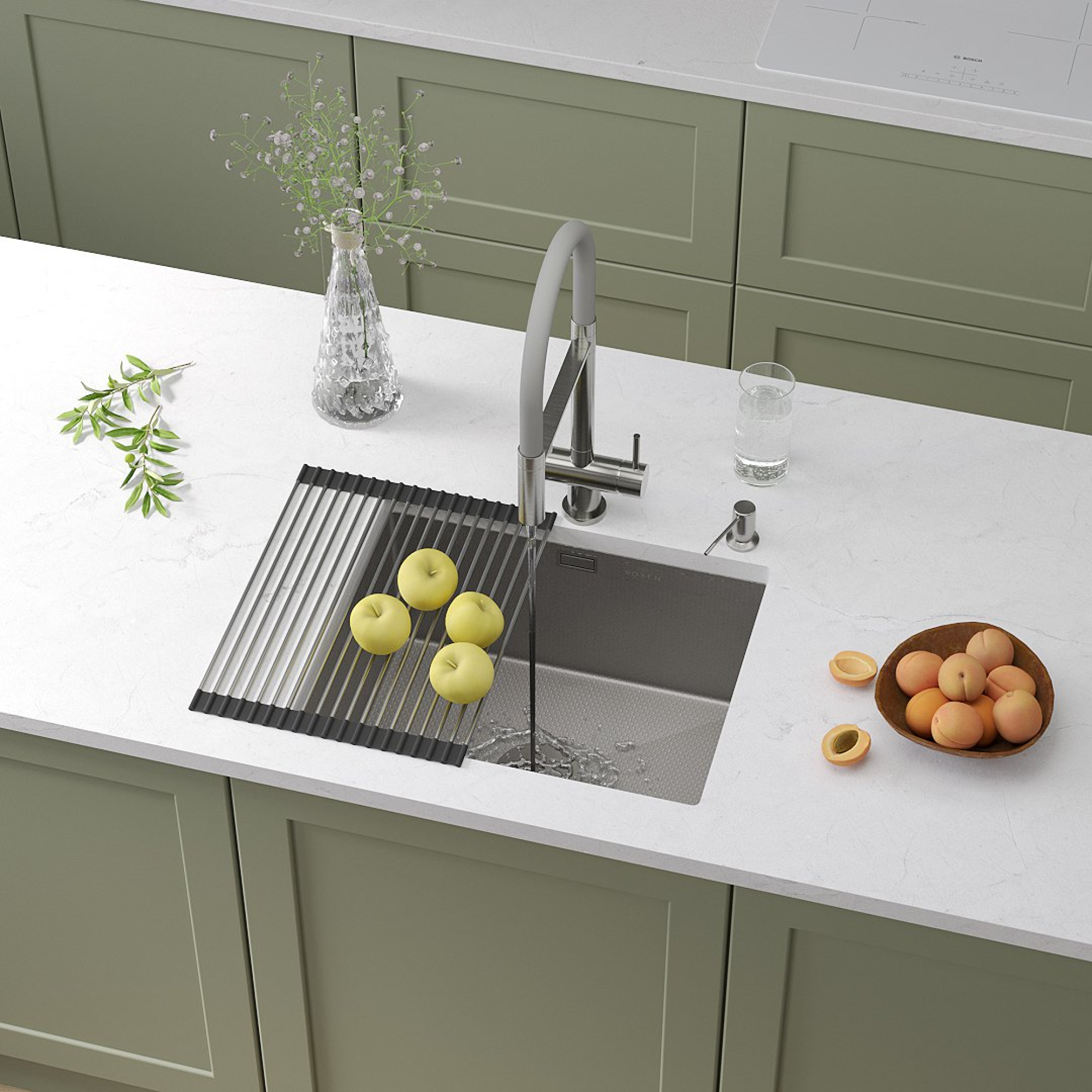 Кухонная мойка Roxen Uno 560210-54S