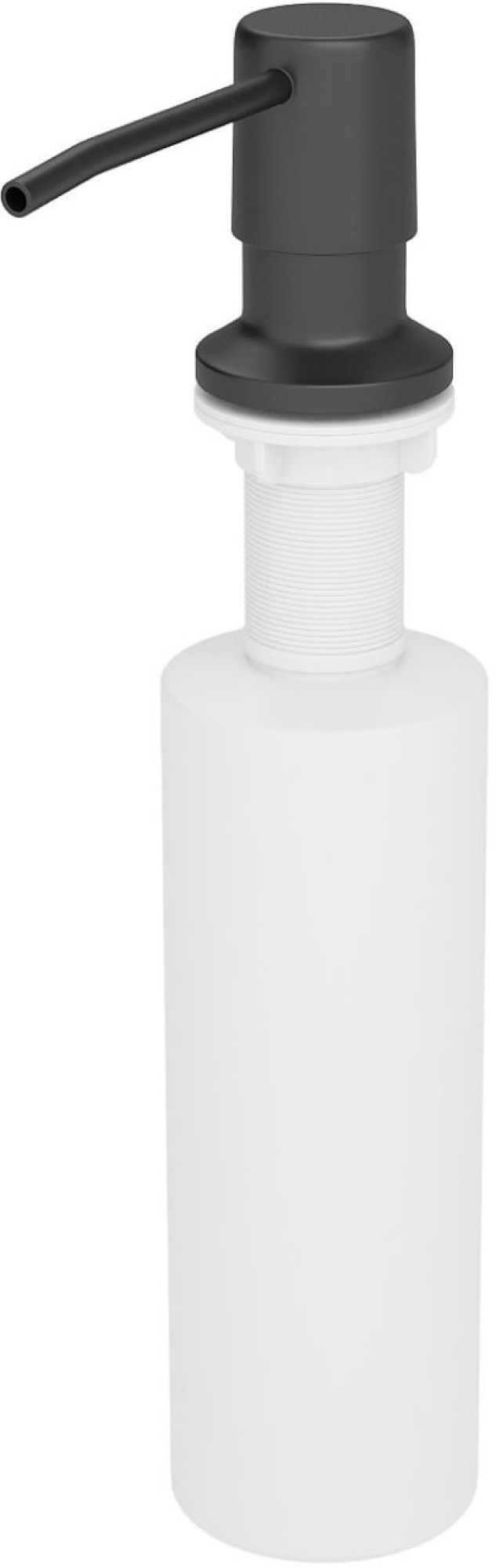 Кухонная мойка Roxen Snake 560220-50-BS (50*48) PVD графит/текстурная поверхность (с коландером и дозатором) фото-9