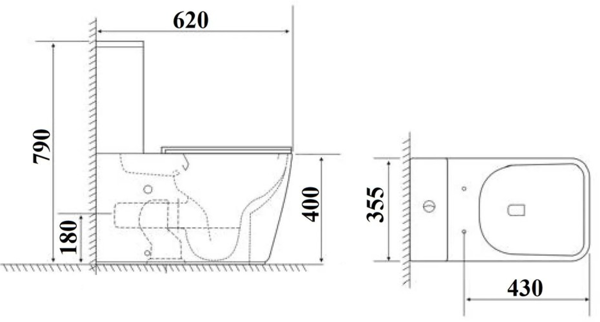 Унитаз напольный Cerutti Alvaro Tornado CT11089 фото-4