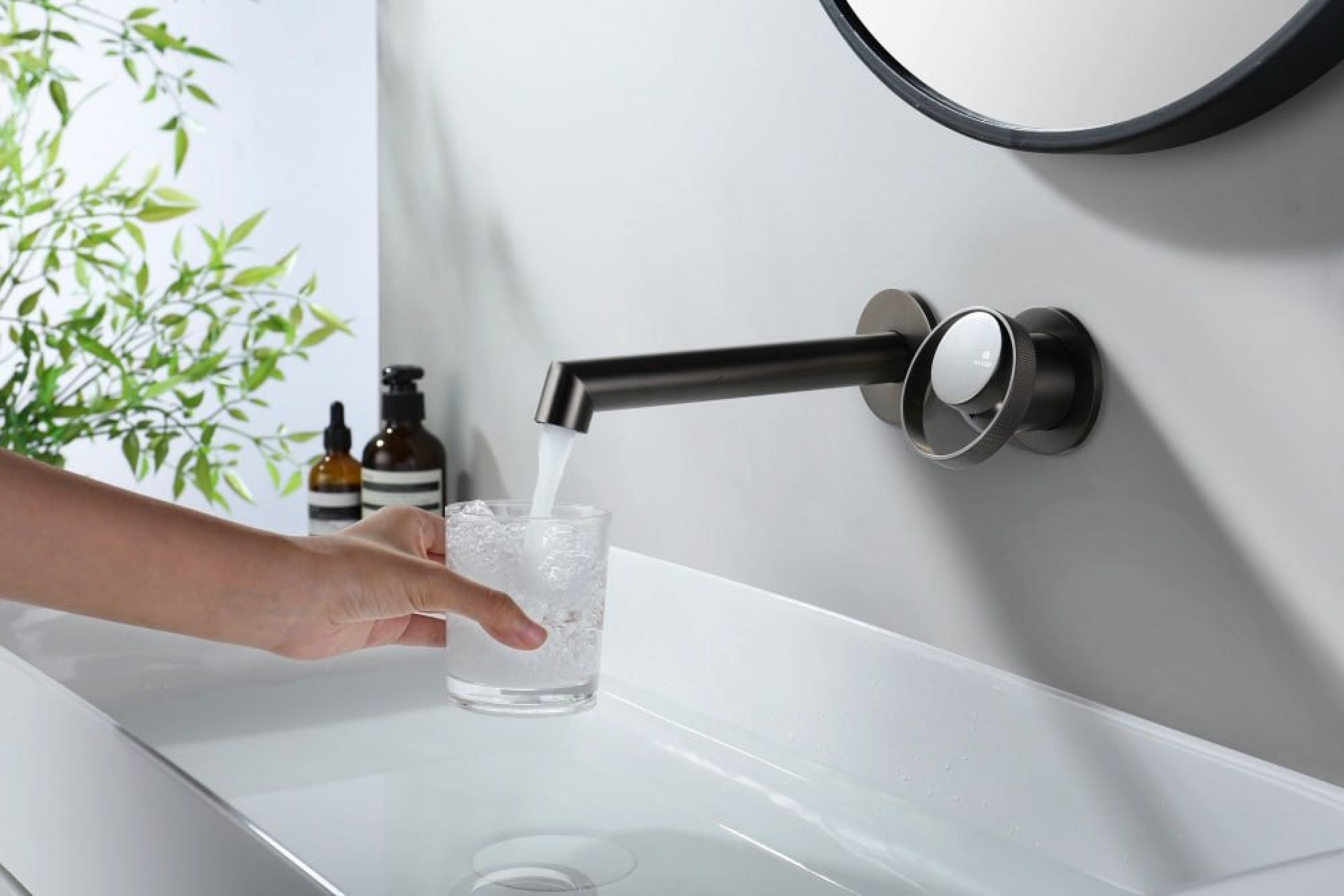 Комплект Ganzer #G19 душевая система Ganzer 19165-Q, смеситель Ganzer 19144-Q, гигиенический душ Ganzer 19157-Q фото-6