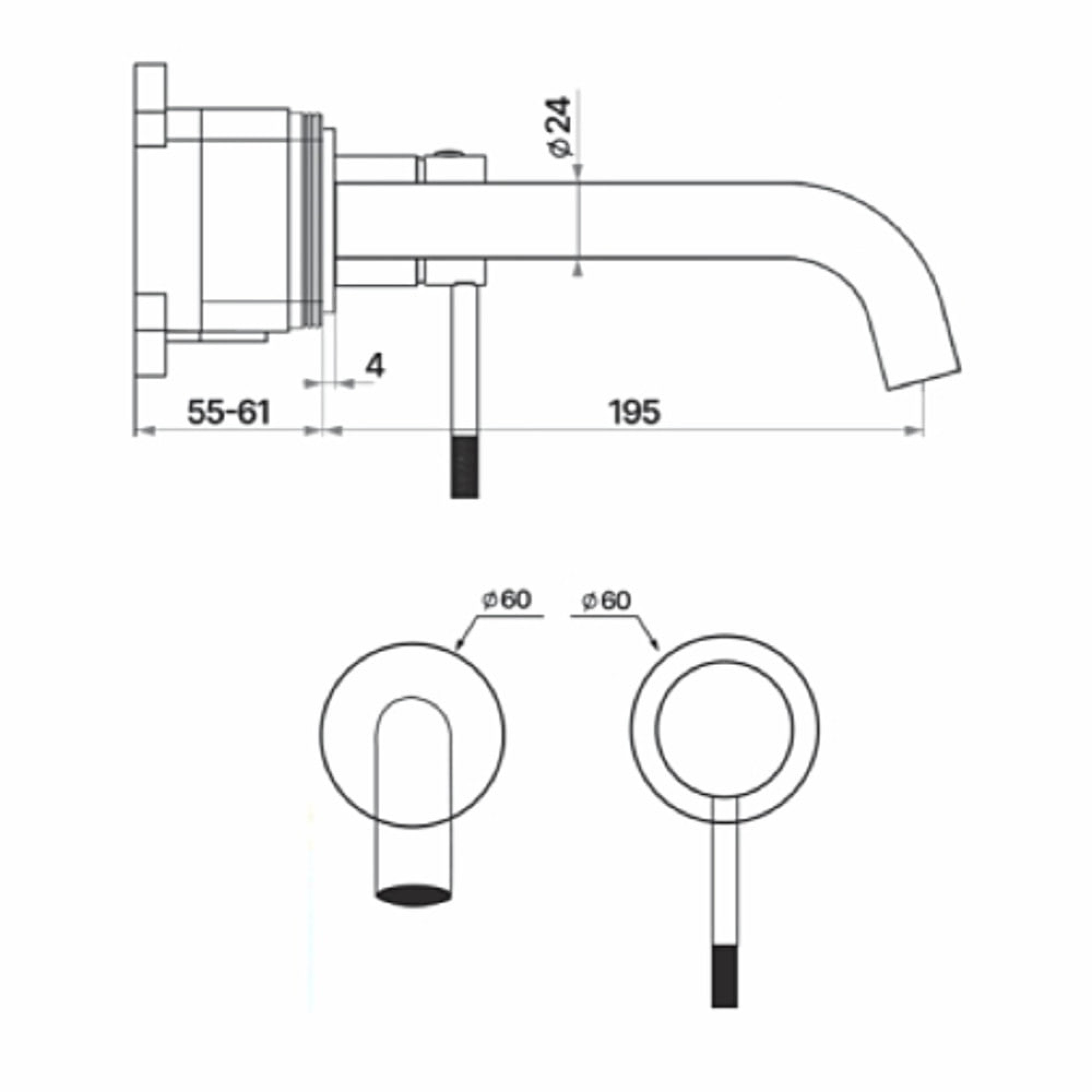 Смеситель Kern 1449 GN (графит) - фото2 Смеситель Kern 1449 GN (графит) - фото2